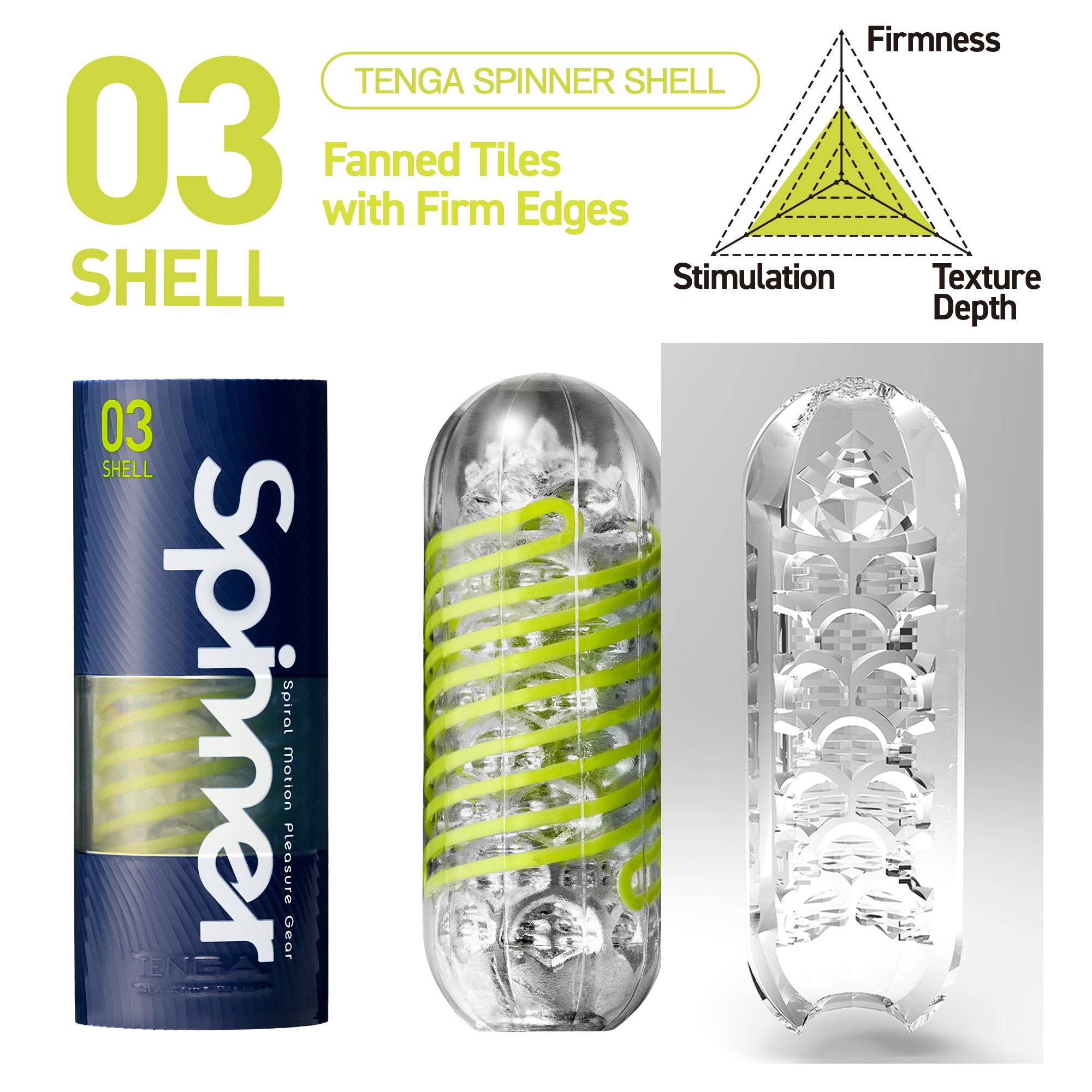 TENGA SPINNER Season 1 Bundle masturbateur manche 3 pièces