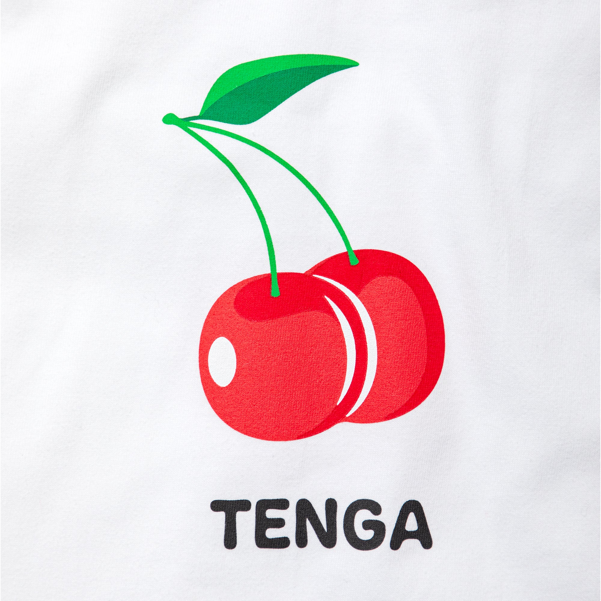 Tenga Cherry t-shirt manche longue coton taille M