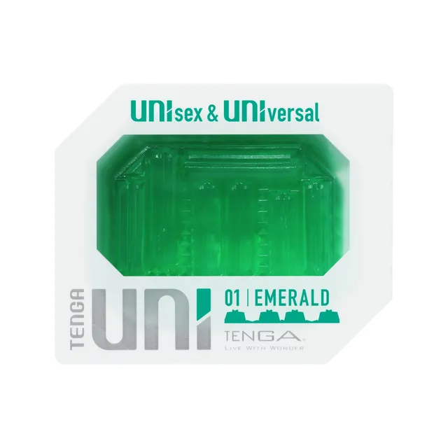 Tenga Uni Emerald Masturbateur Jetable Stretch Couple