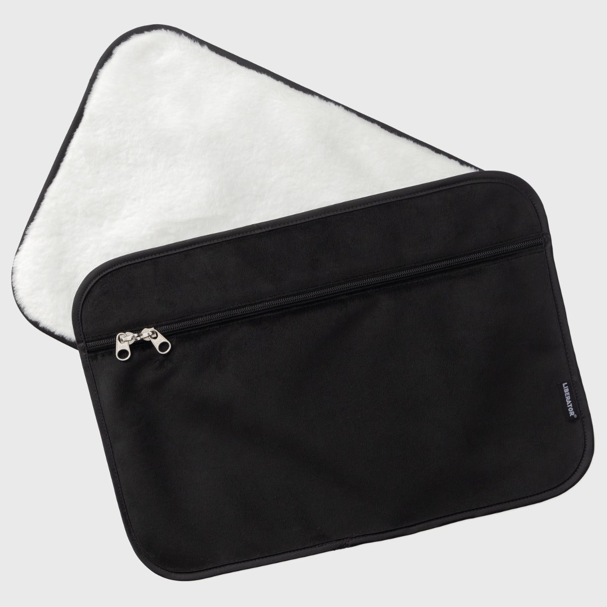 Liberator Fascinator Stash Pad tapis fausse fourrure grise