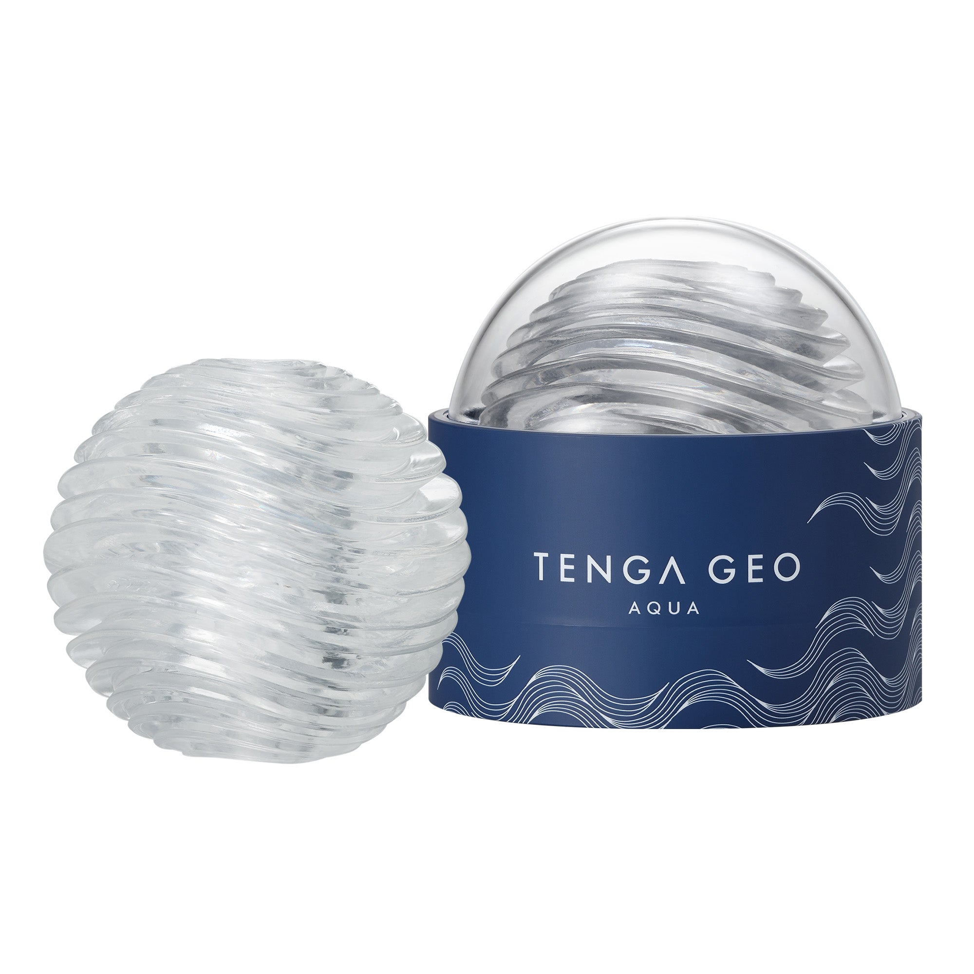 Tenga Geo Bundle Aqua Coral Glacier Masturbateur Réutilisable x3