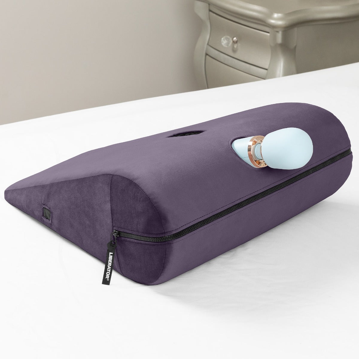 Liberator Axis support vibro wand Microvelvet Espresso