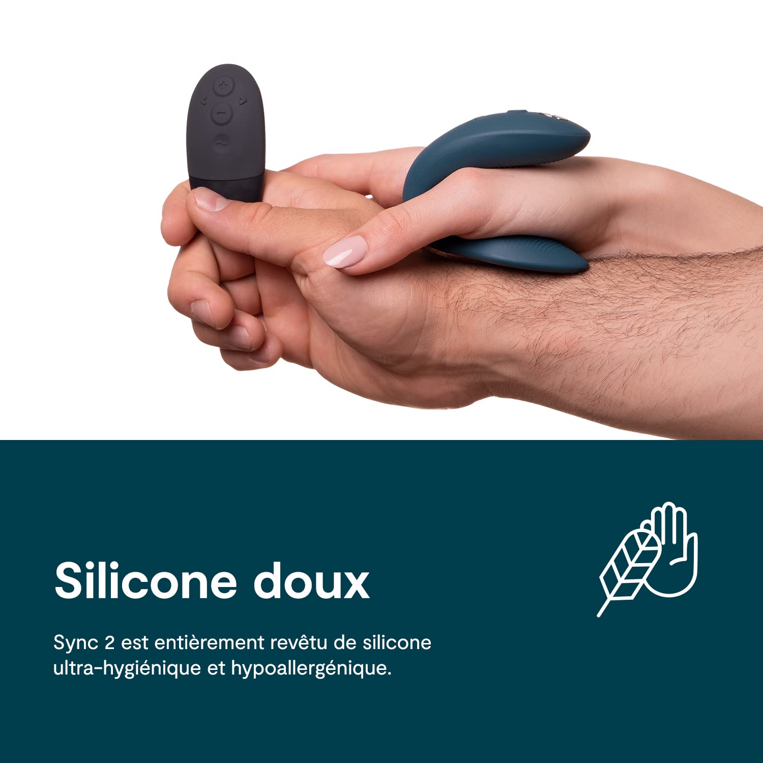 We-Vibe Sync 2 vibromasseur couple connecté vert