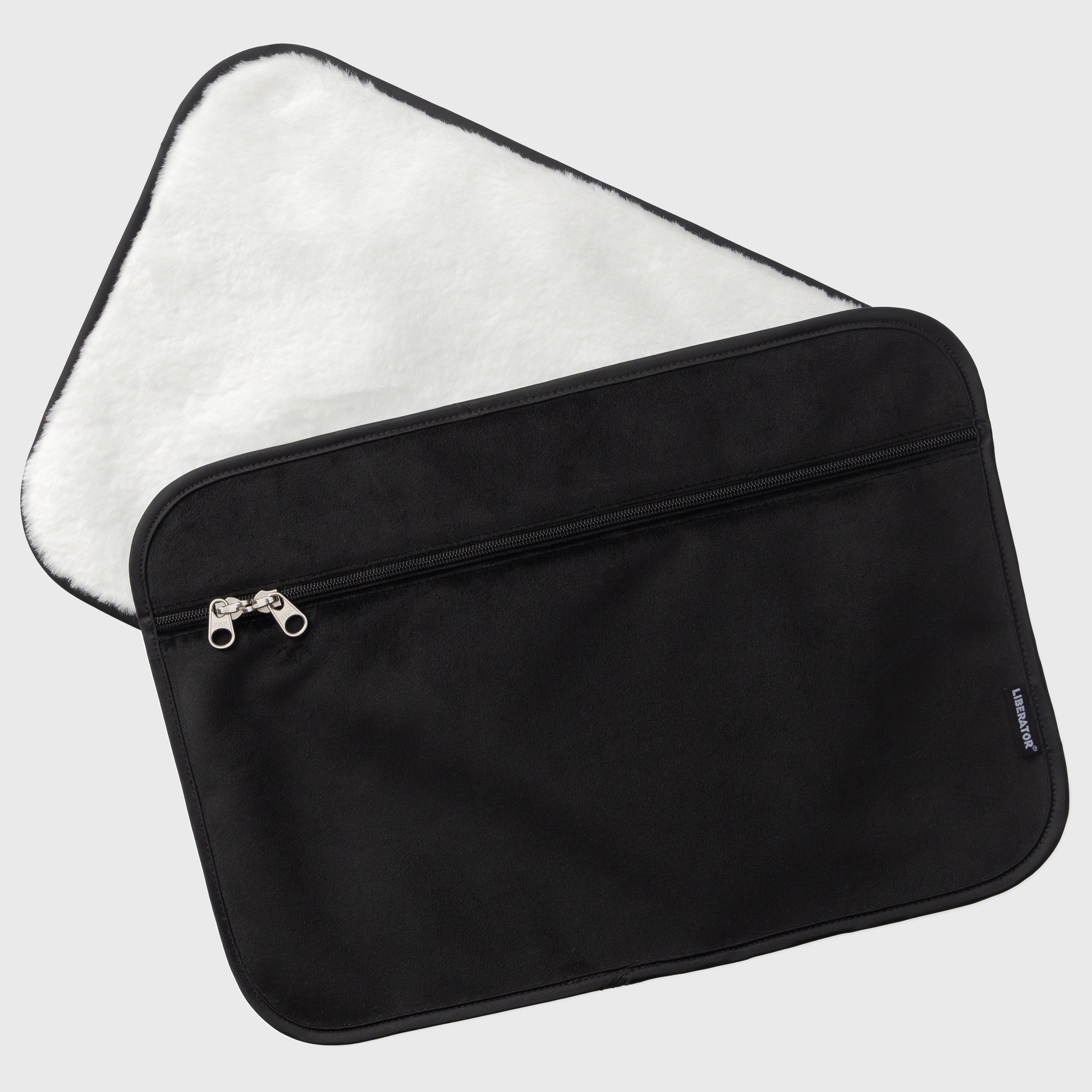 Liberator Fascinator Stash Pad tapis fausse fourrure grise