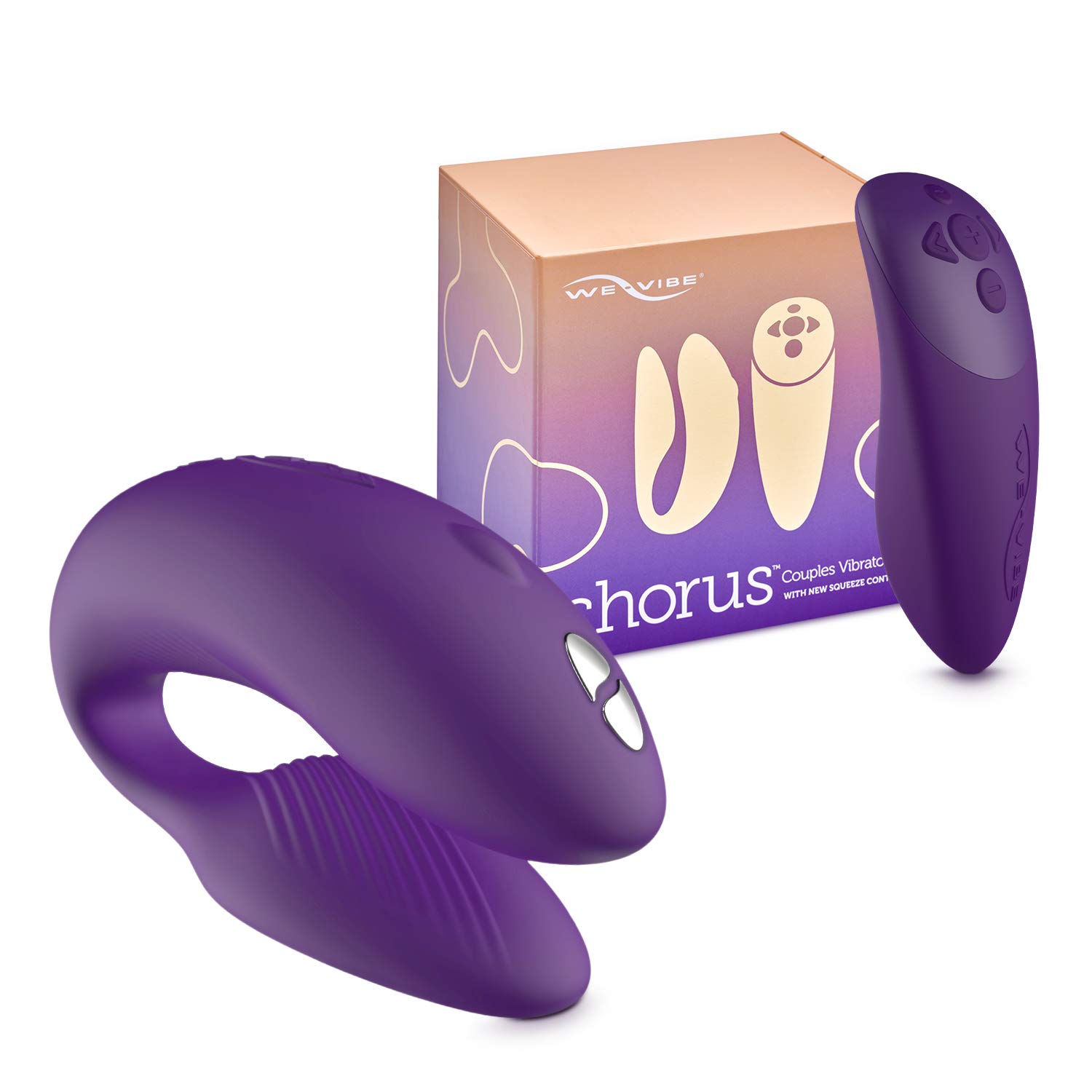 We-Vibe Chorus vibromasseur couple violet télécommandé