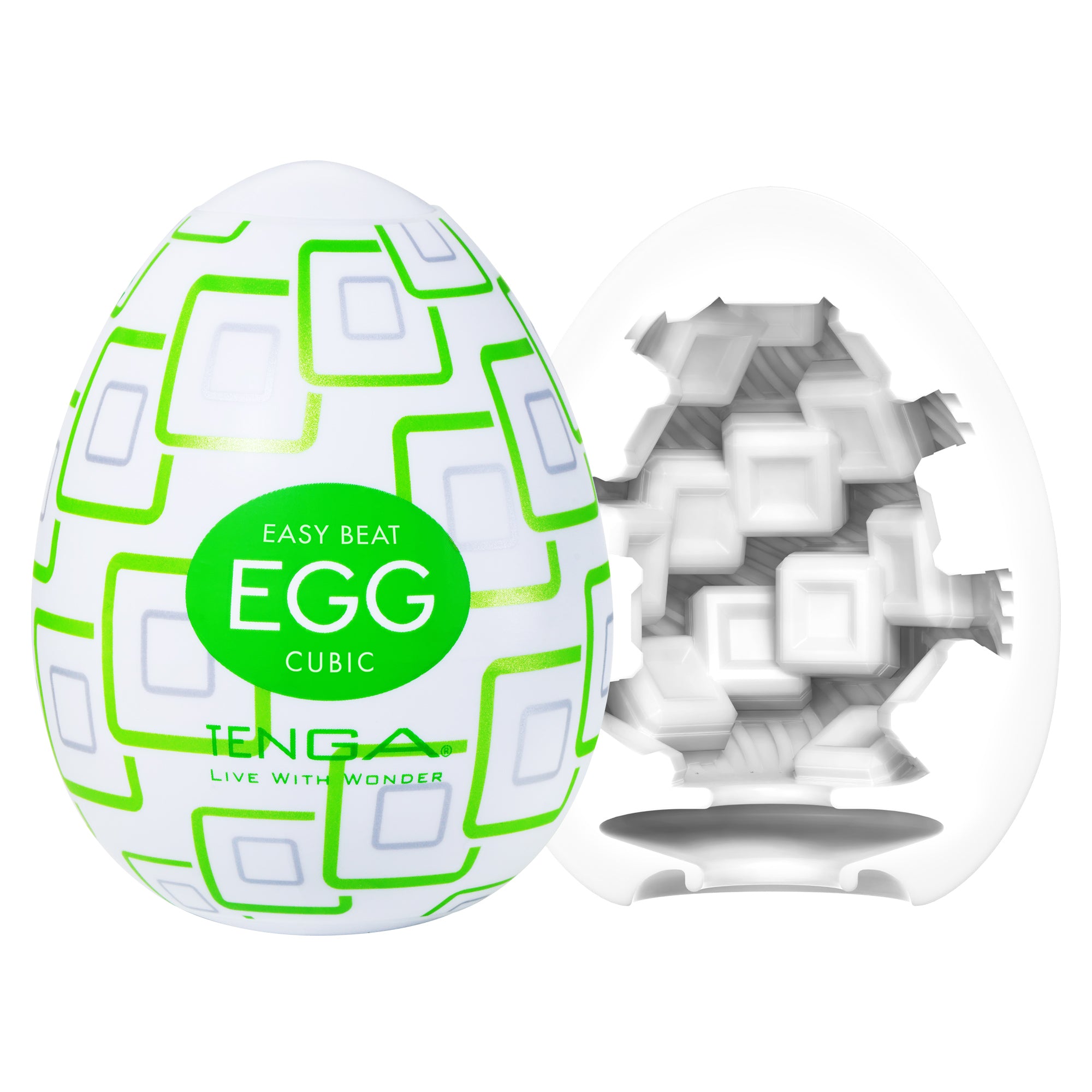 Tenga Egg Cubic masturbateur oeuf Cubic jetable extensible