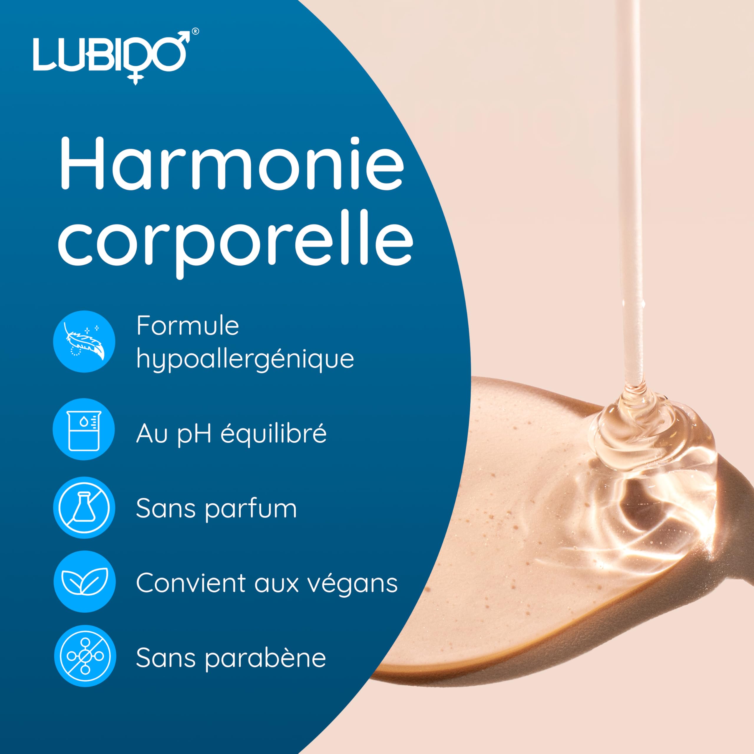 Lubido Original gel lubrifiant eau 100 ml sans paraben