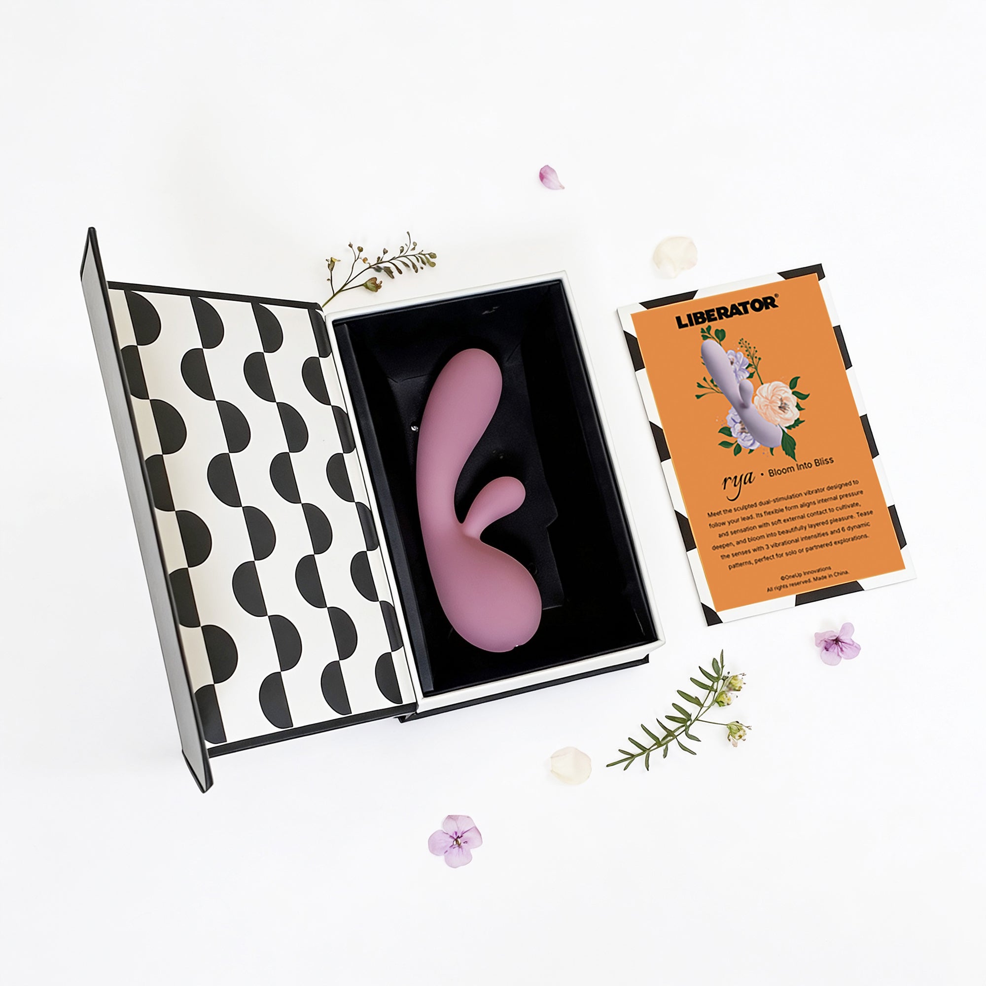 Liberator Rya vibromasseur rabbit point G clitoris étanche