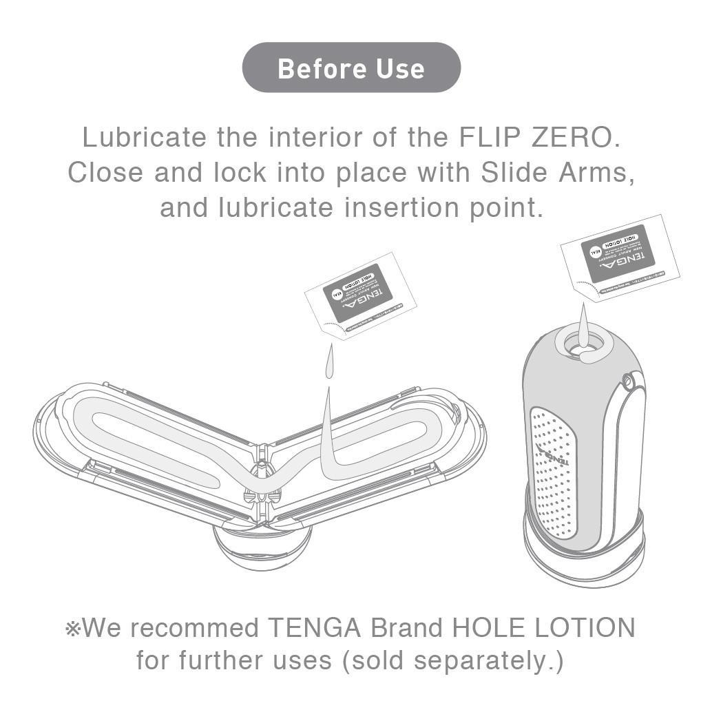 Tenga Flip Zero Black masturbateur réutilisable ferme