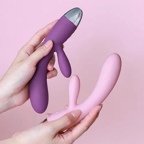 Svakom Alice vibromasseur rabbit rose double stimulation