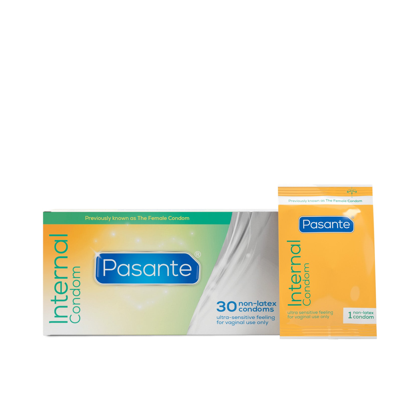 Pasante Internal préservatif interne 30 pcs sans latex