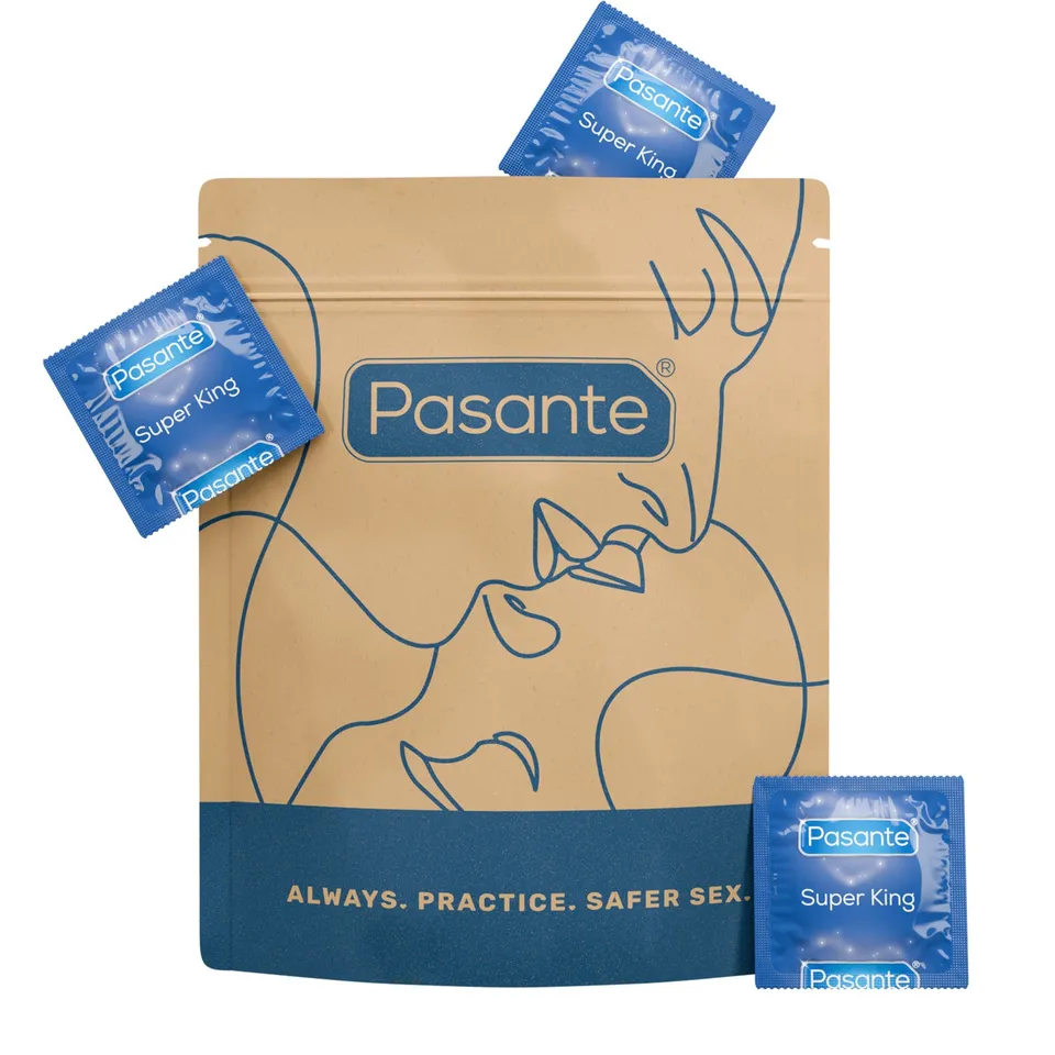 Pasante Super King préservatif XL 36 pcs 210 mm