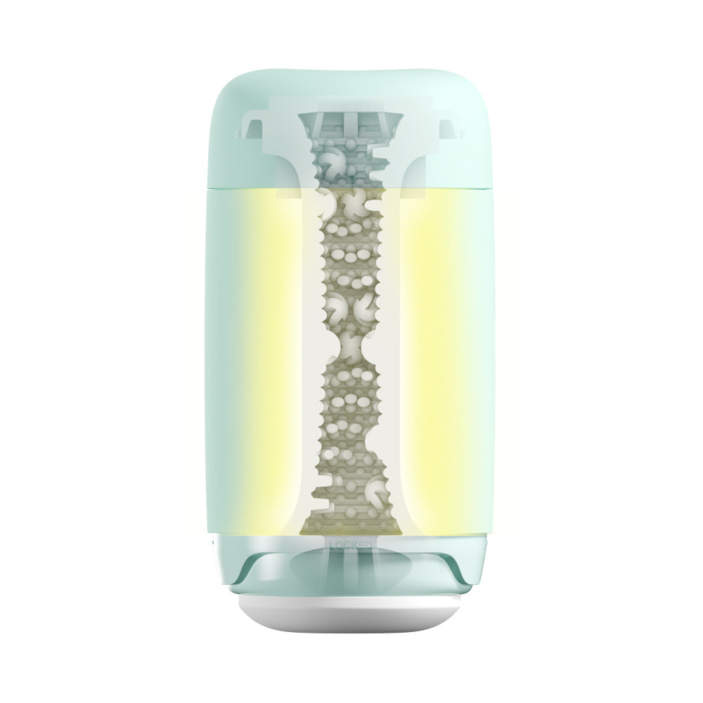 Tenga Puffy Mint Green masturbateur homme réutilisable