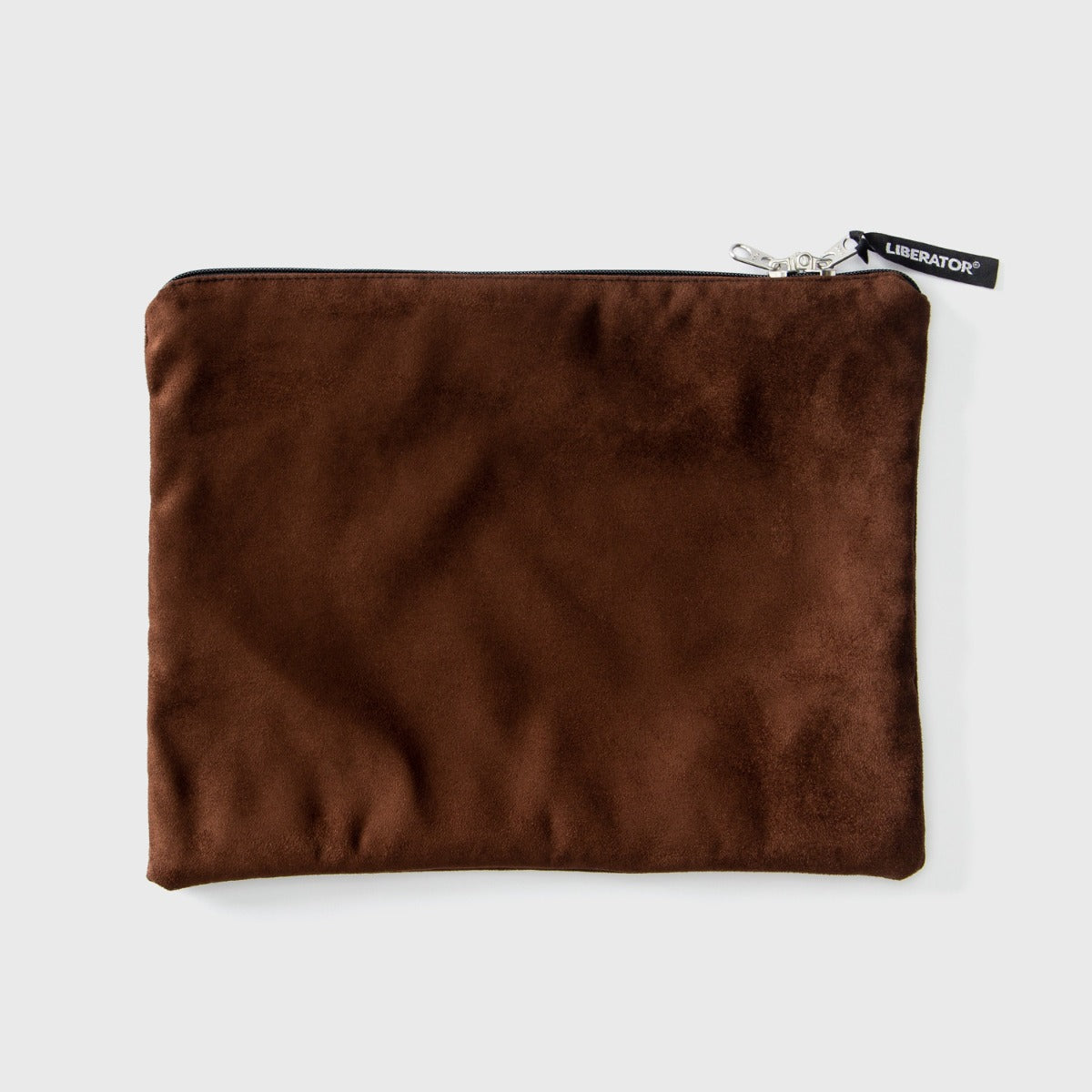 Liberator Zappa pochette rangement microsuede chocolat