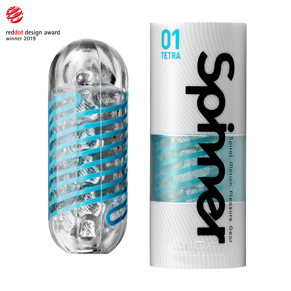 Tenga Spinner 01 Tetra masturbateur homme doux réutilisable