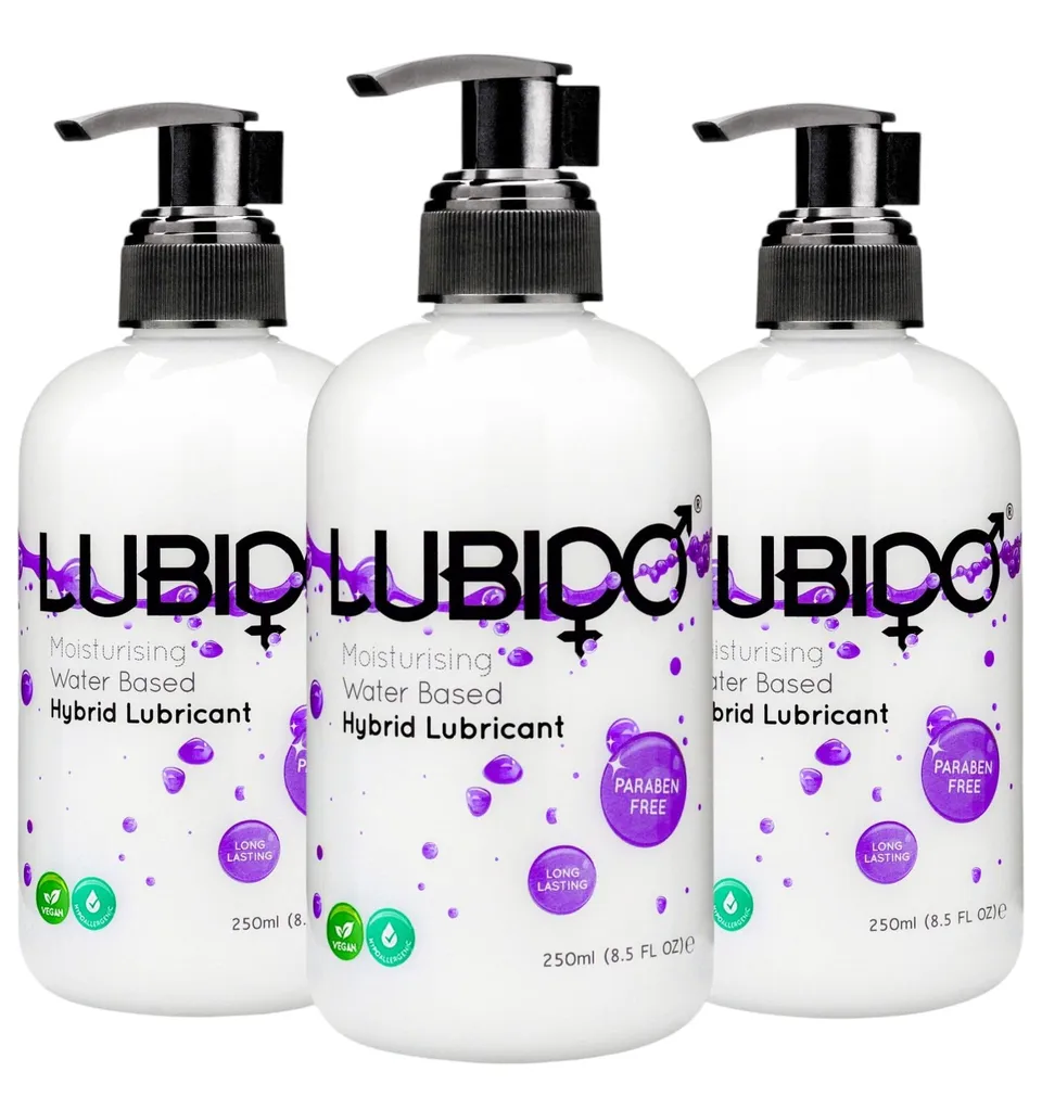 Hybrid Lubido gel lubrifiant hybride 250 ml lot de 3