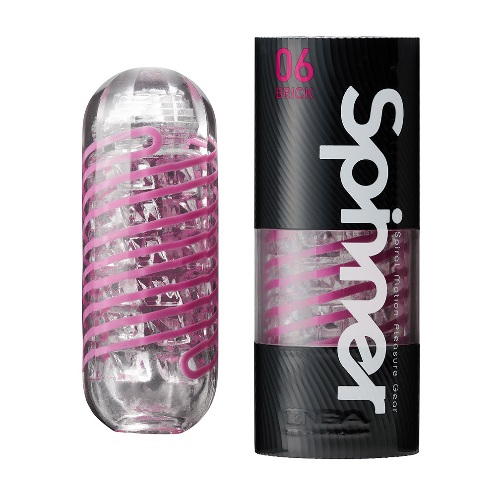 Tenga Spinner 06 Brick masturbateur homme intense réutilisable