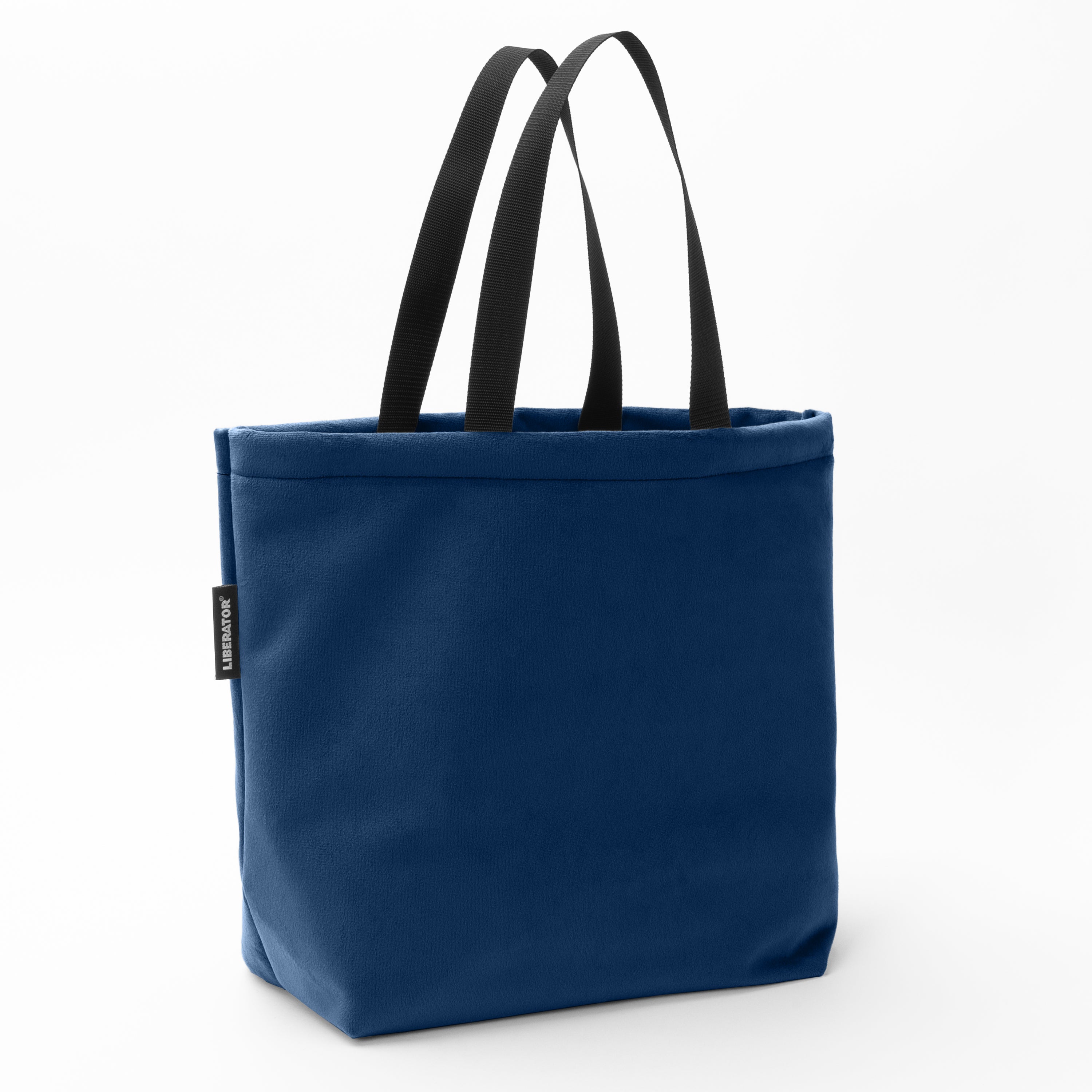 Liberator Fascinator Tote sac rangement microvelours noir