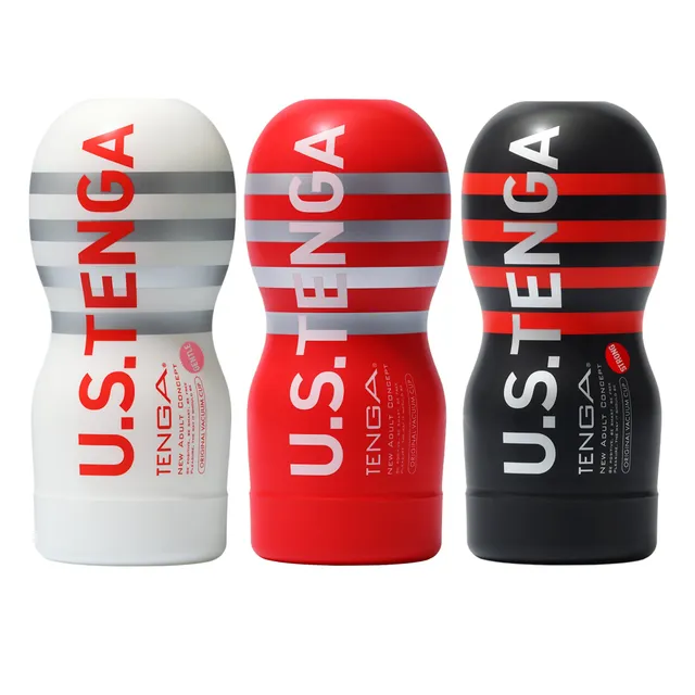 Tenga U.S. Cup coffret masturbateur homme large 3 pièces