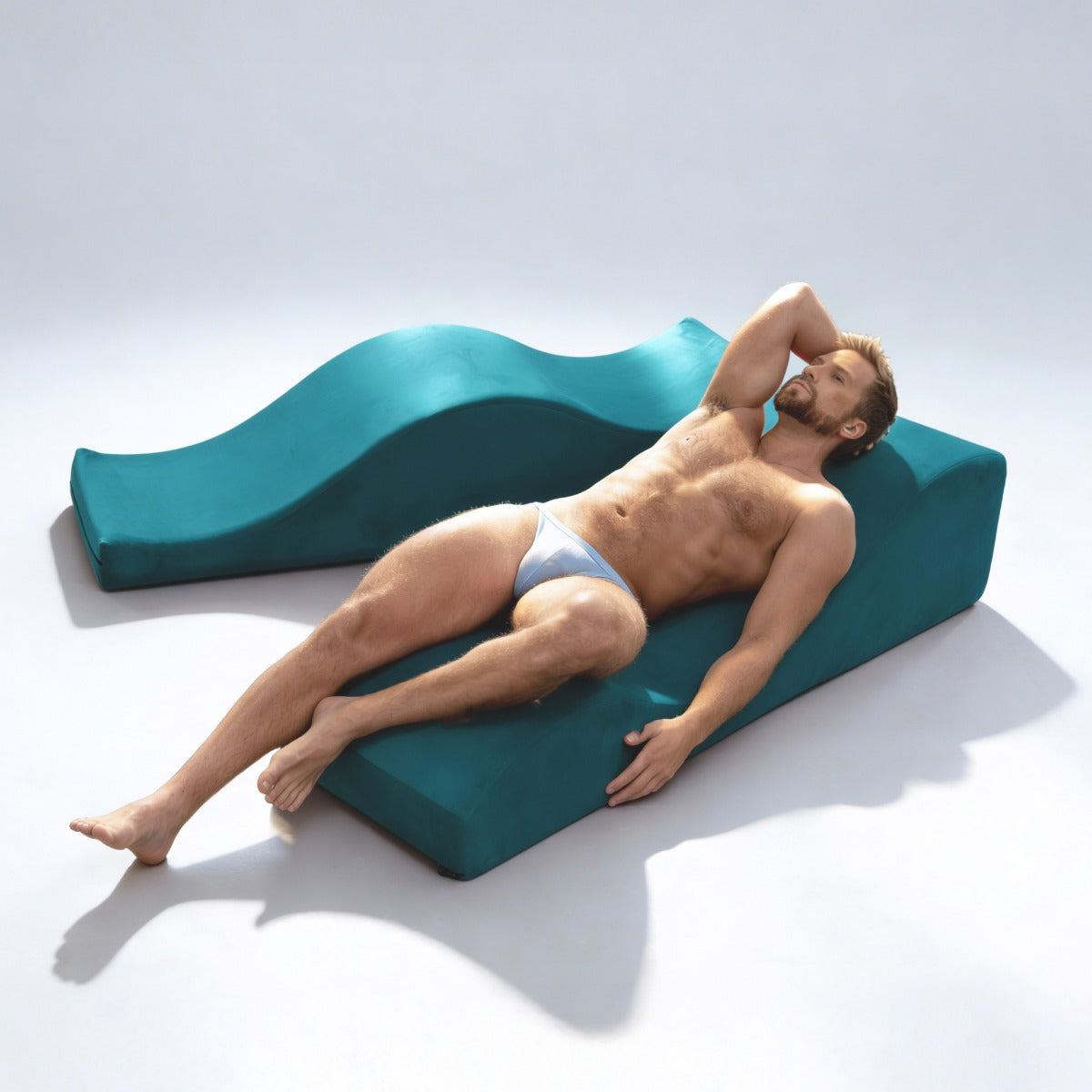 Liberator Equus Wave banc sexe housse Microvelvet Noir