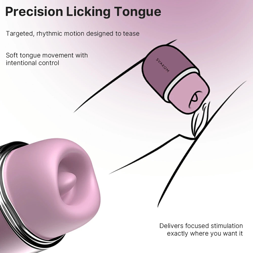 Svakom Klitty stimulateur clitoridien langue