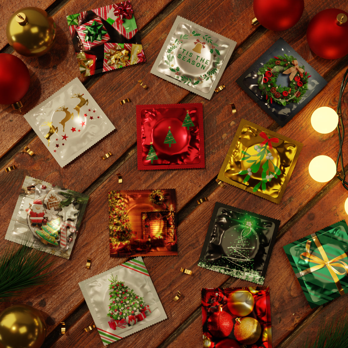 Pasante Themed préservatifs 36 pièces édition Noël