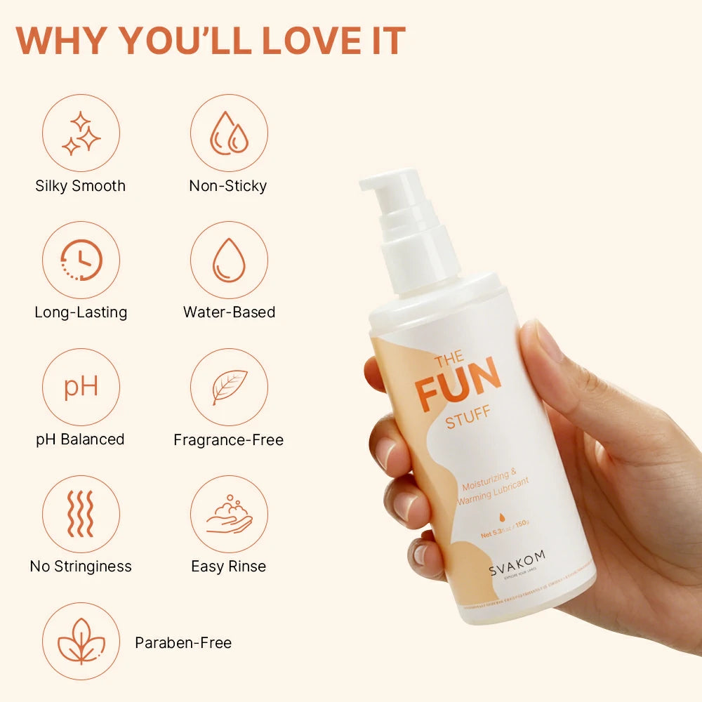 Svakom The Fun Stuff Lubrifiant Eau Vitamine E