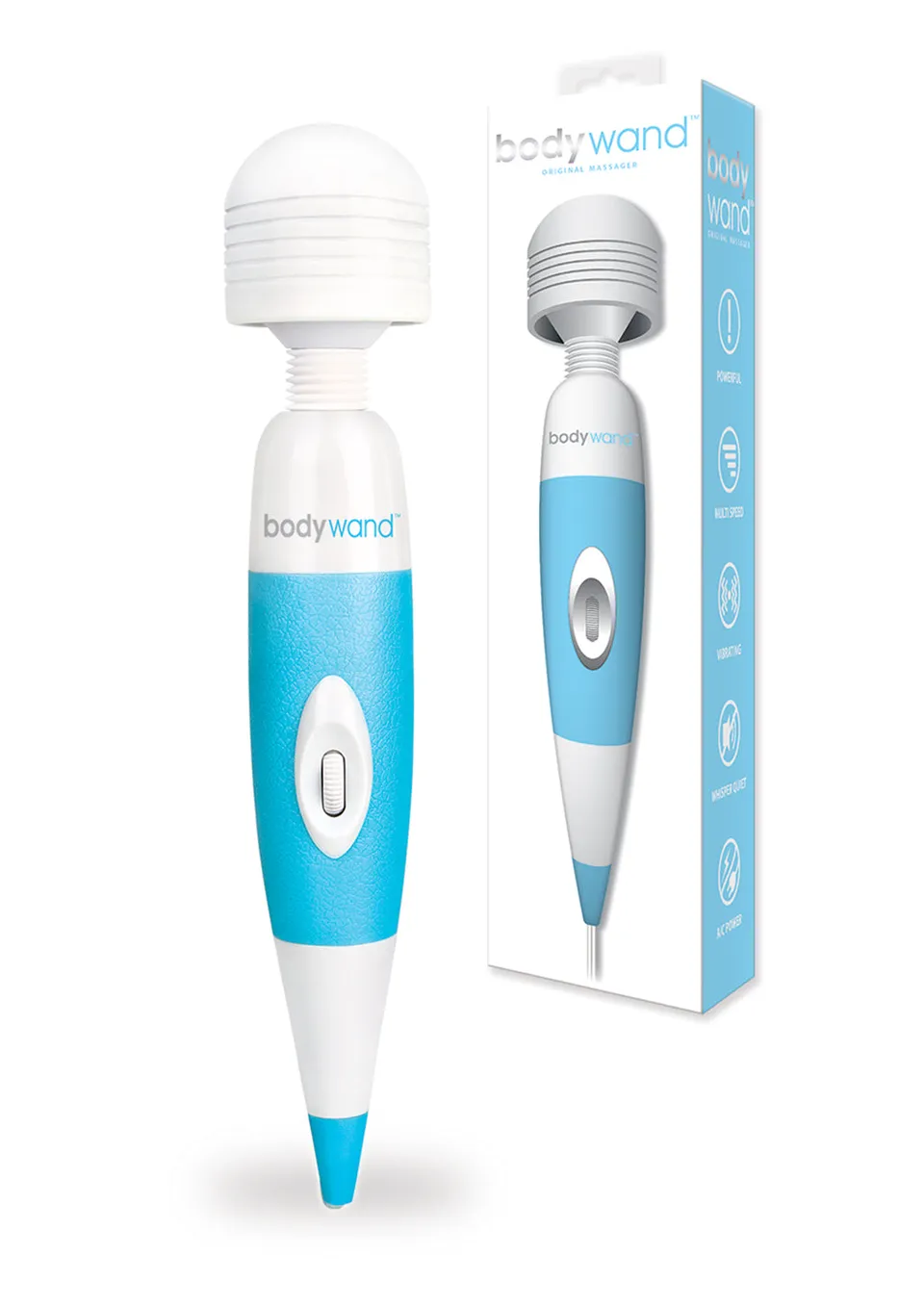 Bodywand Original Plug-In masseur baguette noir filaire