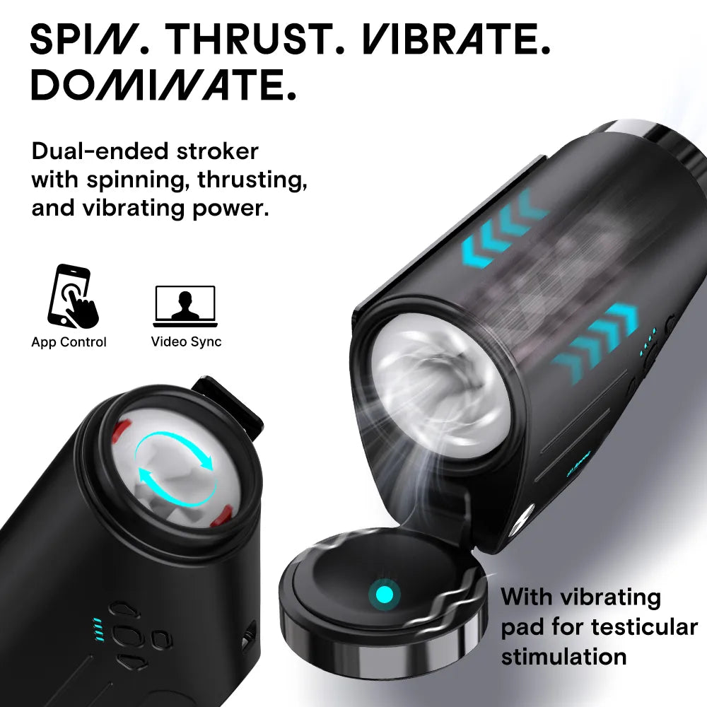 Kaotik Labs The Shotty masturbateur vibrant noir