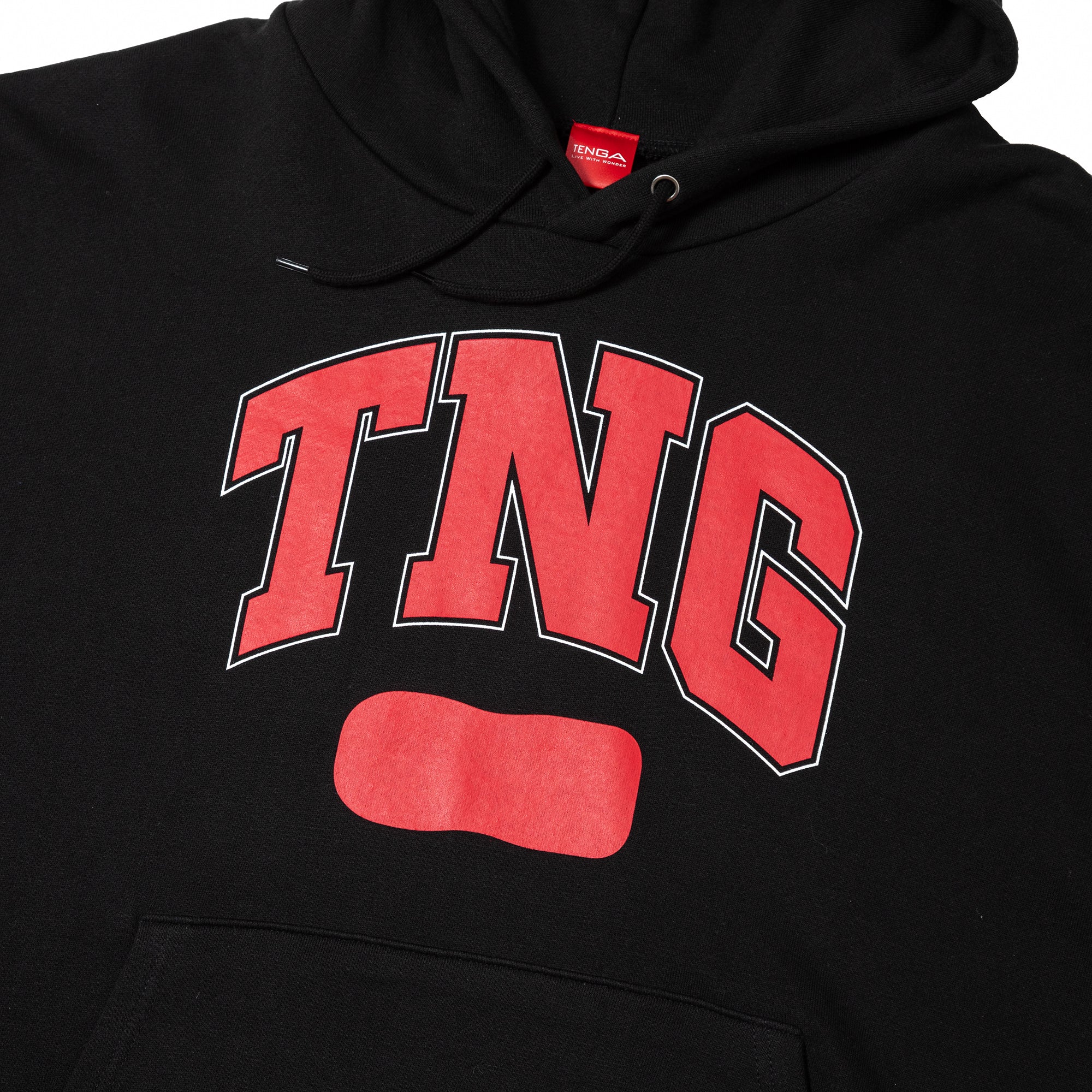 Tenga TNG Hoodie sweat à capuche noir taille M coton