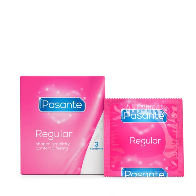 Pasante Regular Préservatif 3 Pièces Taille Standard