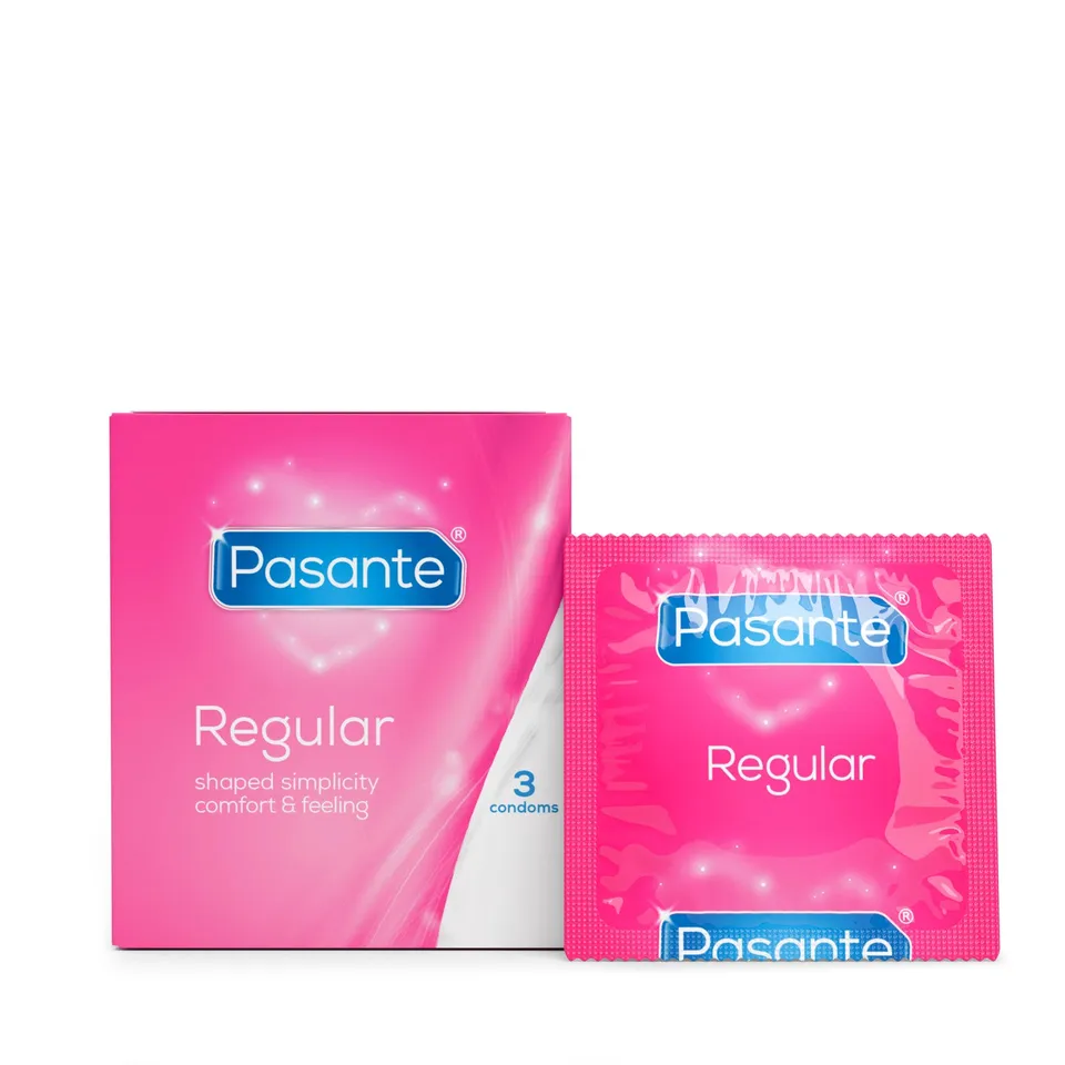 Pasante Regular Préservatif 3 Pièces Taille Standard