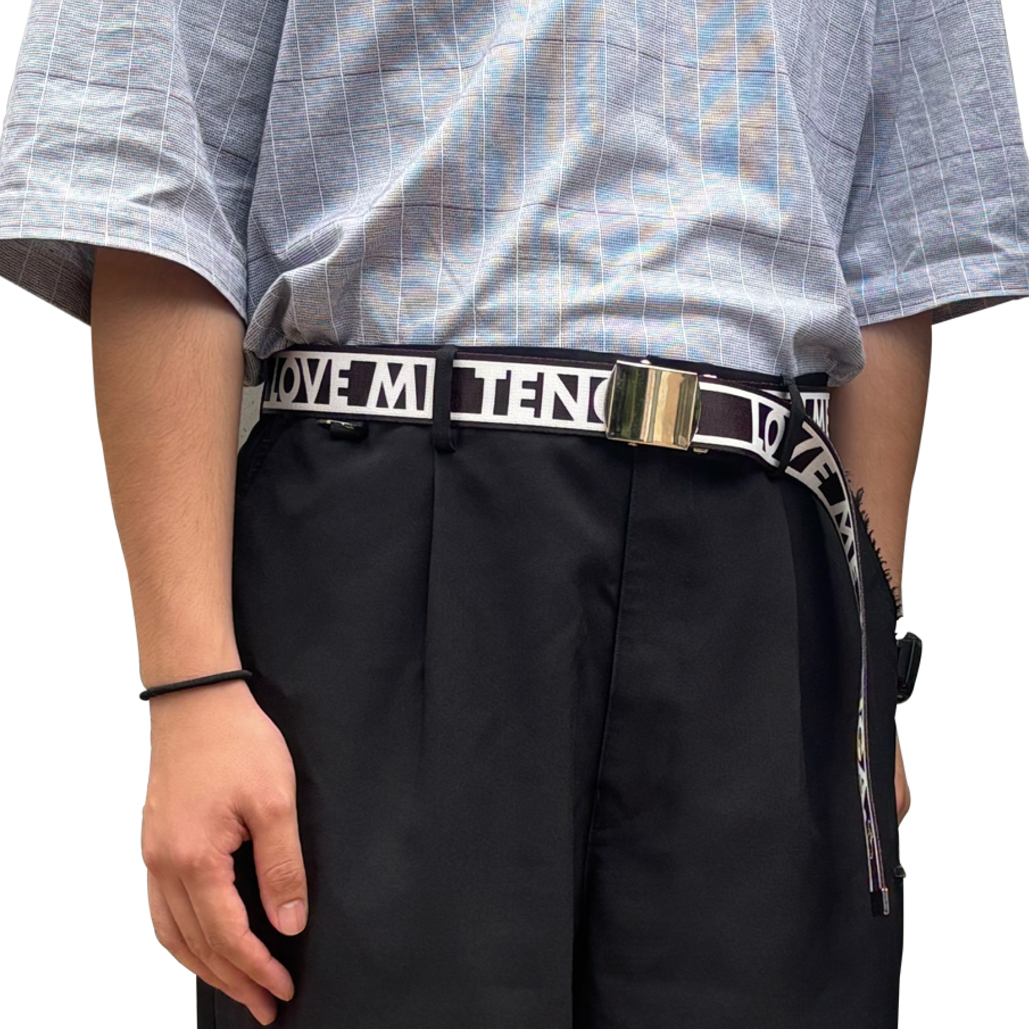 Tenga Canvas Belt ceinture toile rouge réglable 132 cm