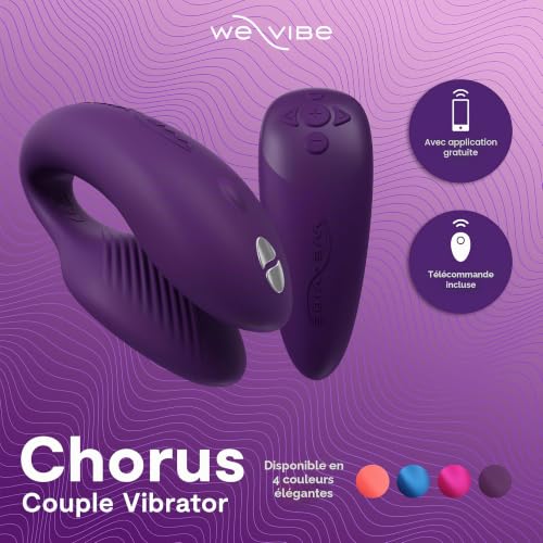 We-Vibe Chorus vibromasseur couple violet connecté