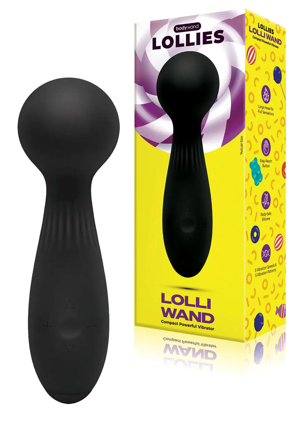 Bodywand Lollies Lolli Wand Vibromasseur Rose Silicone