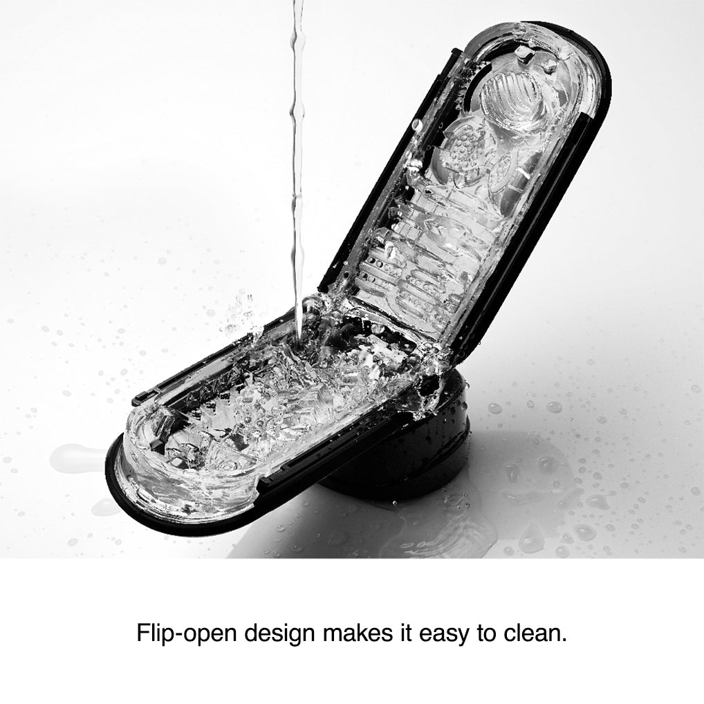 Tenga Flip Zero Black masturbateur réutilisable ferme