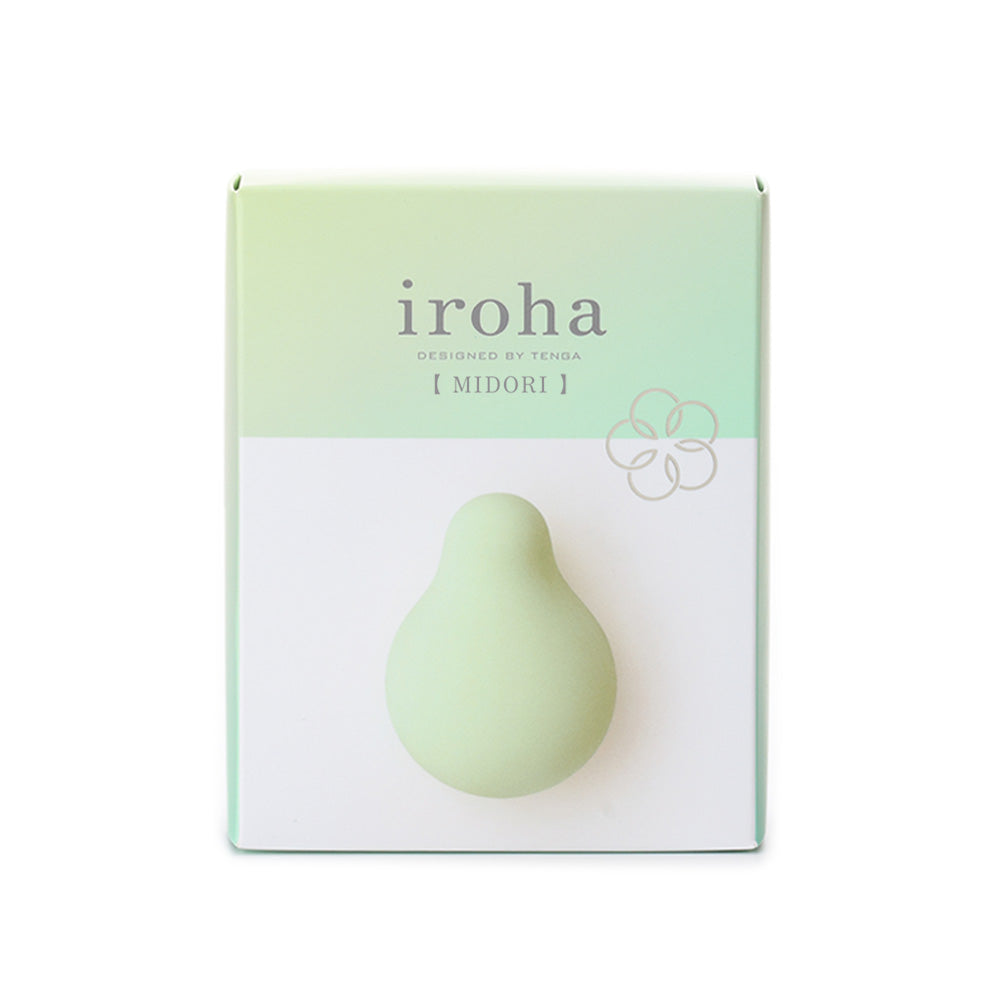 iroha Midori vibromasseur femme vert rechargeable étanche