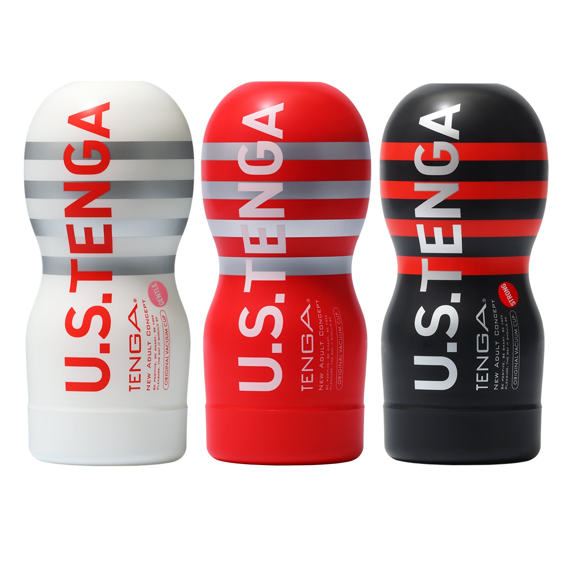 Tenga U.S. Cup coffret masturbateur homme large 3 pièces