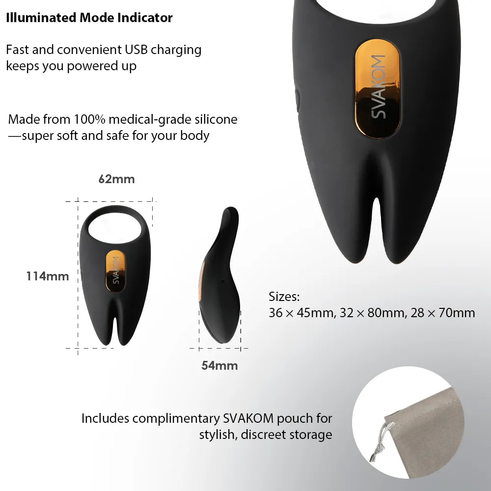 Svakom Winni 2 mini vibromasseur bullet Noir puissant