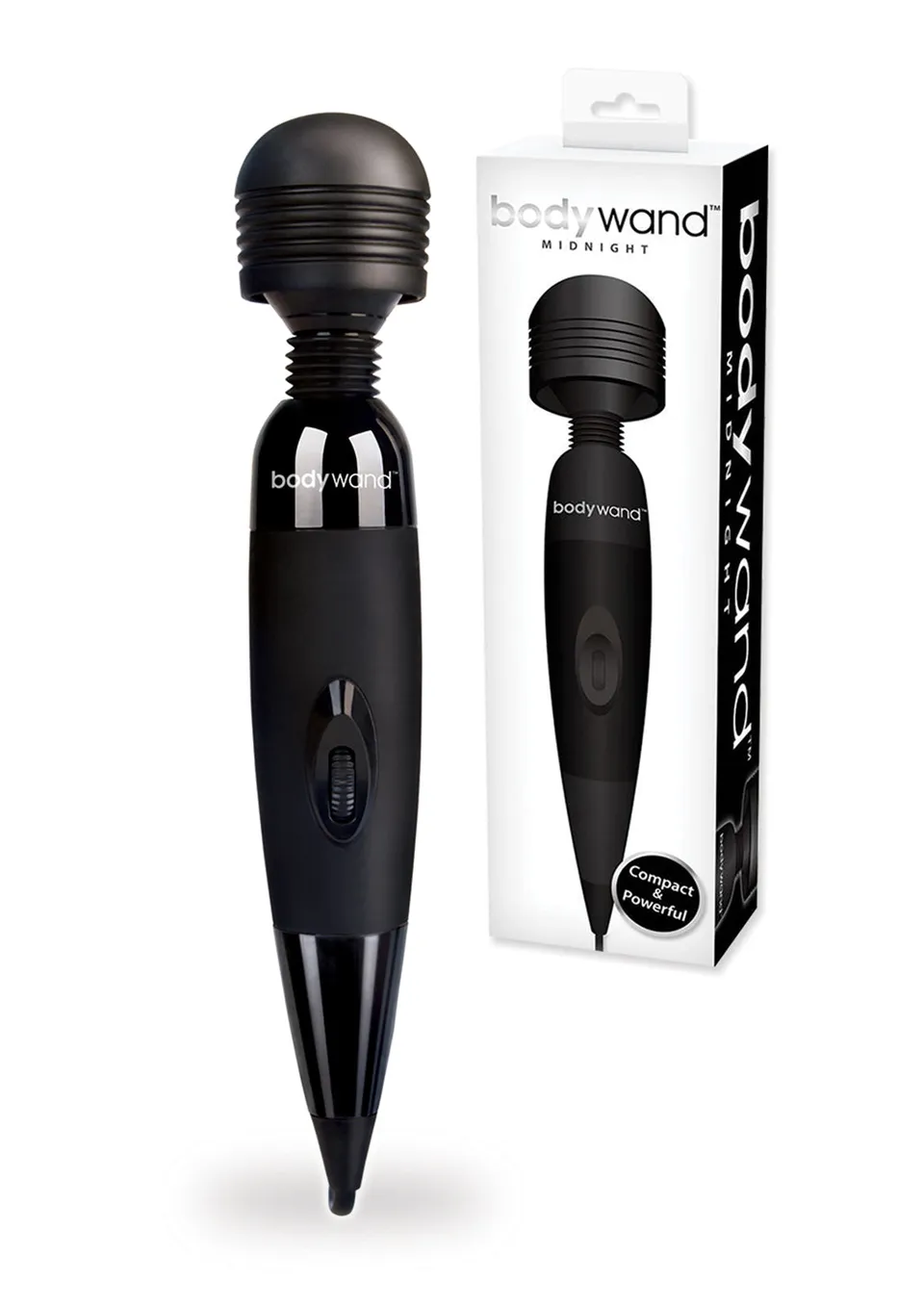 Bodywand Midnight Plug-In Wand masseur secteur tête large