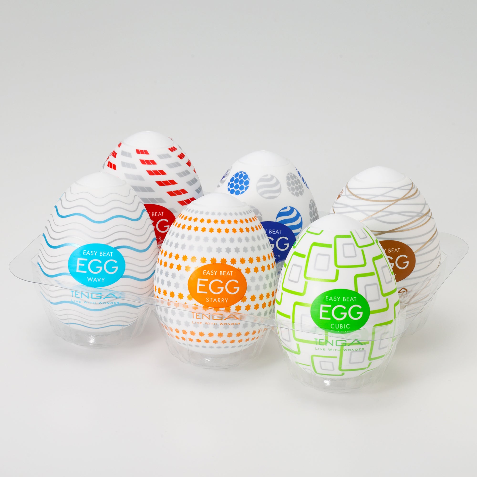 Tenga Egg Variety Pack oeuf masturbateur 6 pièces