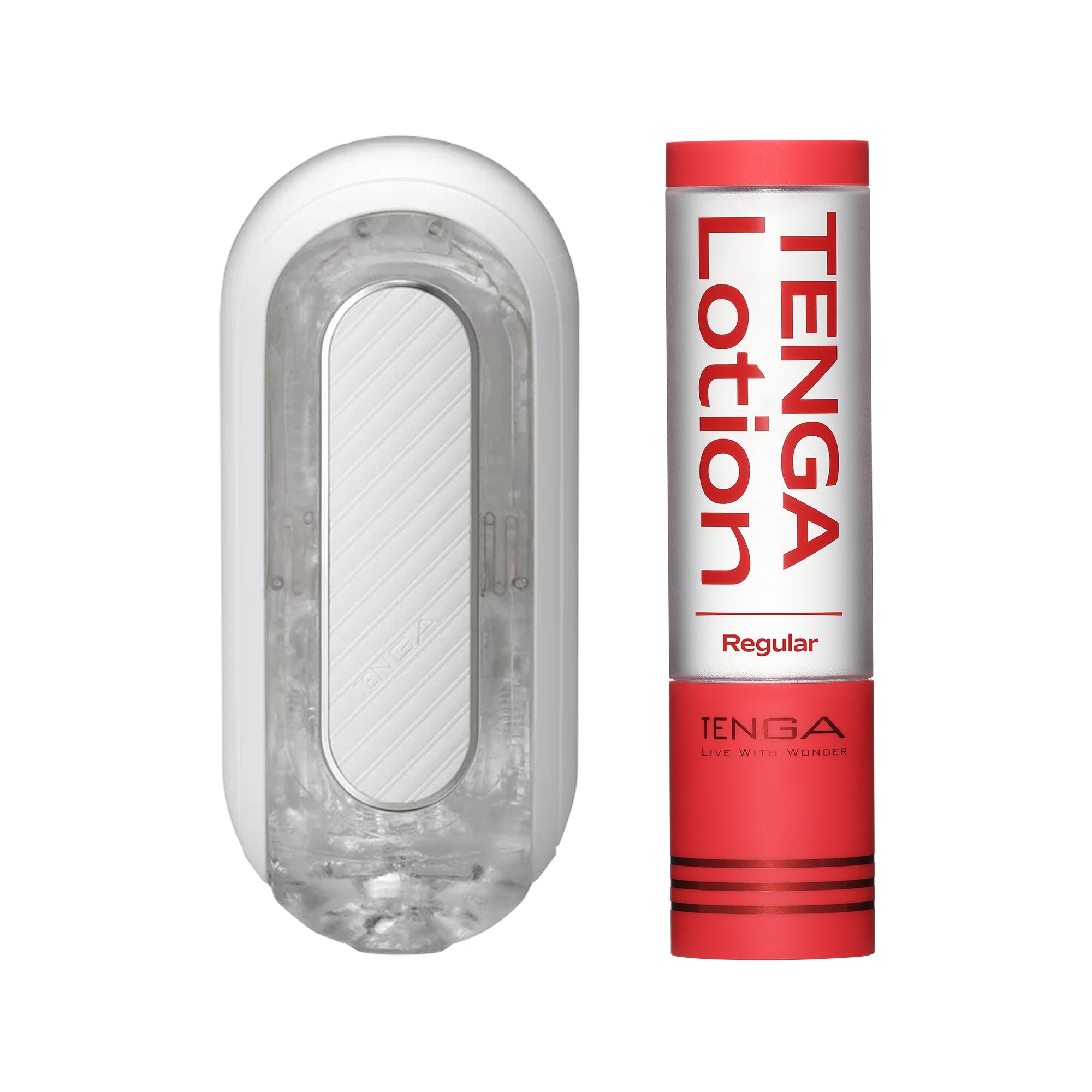 Tenga Flip Zero Gravity EV White masturbateur vibrant