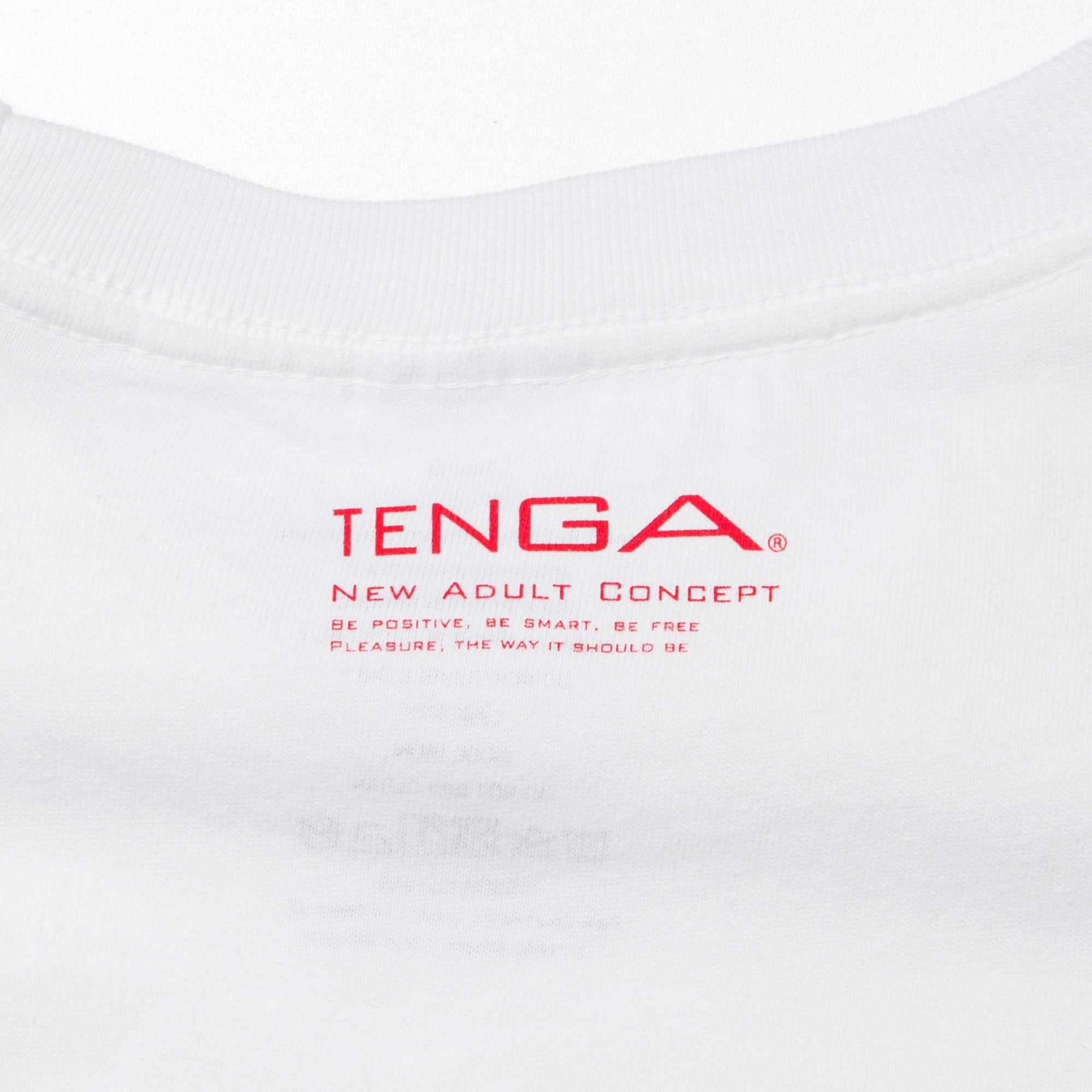 Playing with TENGA T-Shirt blanc jaune taille M