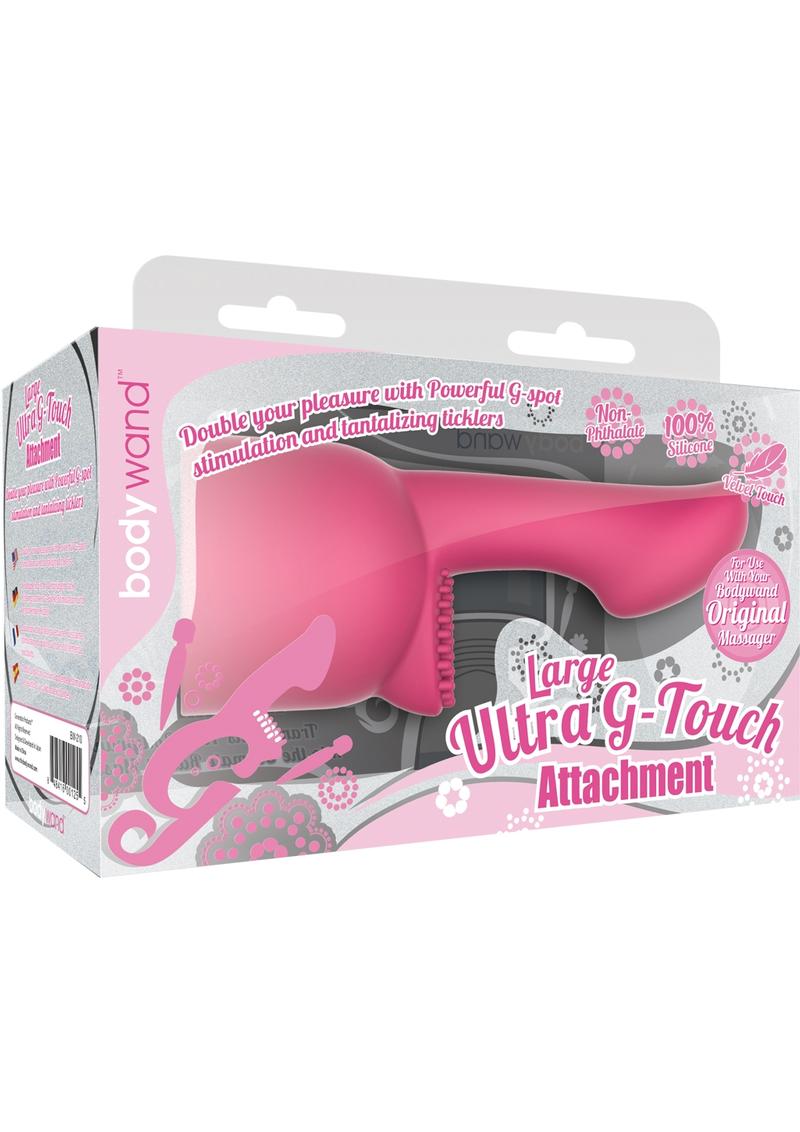 Bodywand Attachments Ultra G-Touch embout rose silicone