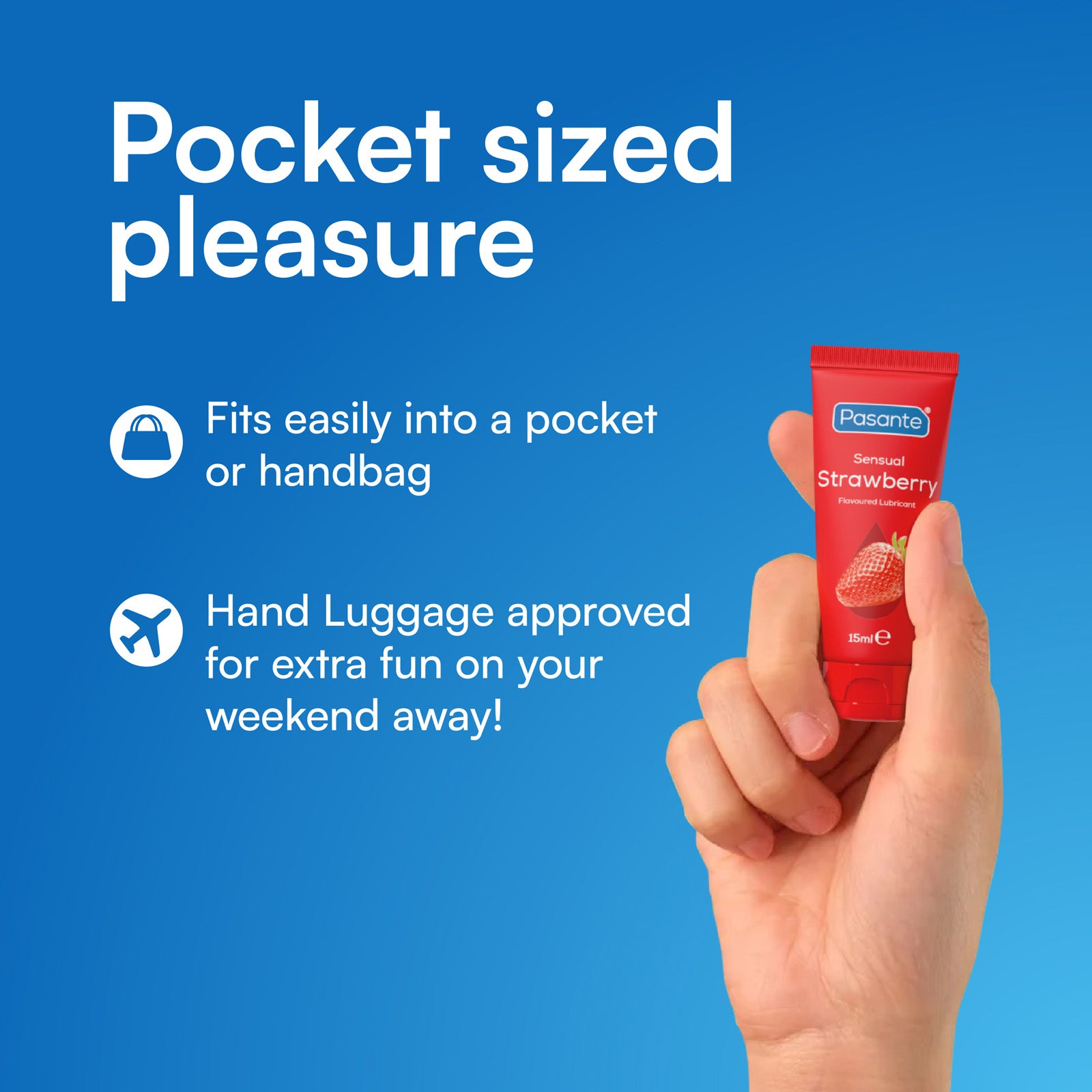 Pasante Mini Lubes lubrifiant aromatisé 5x15ml