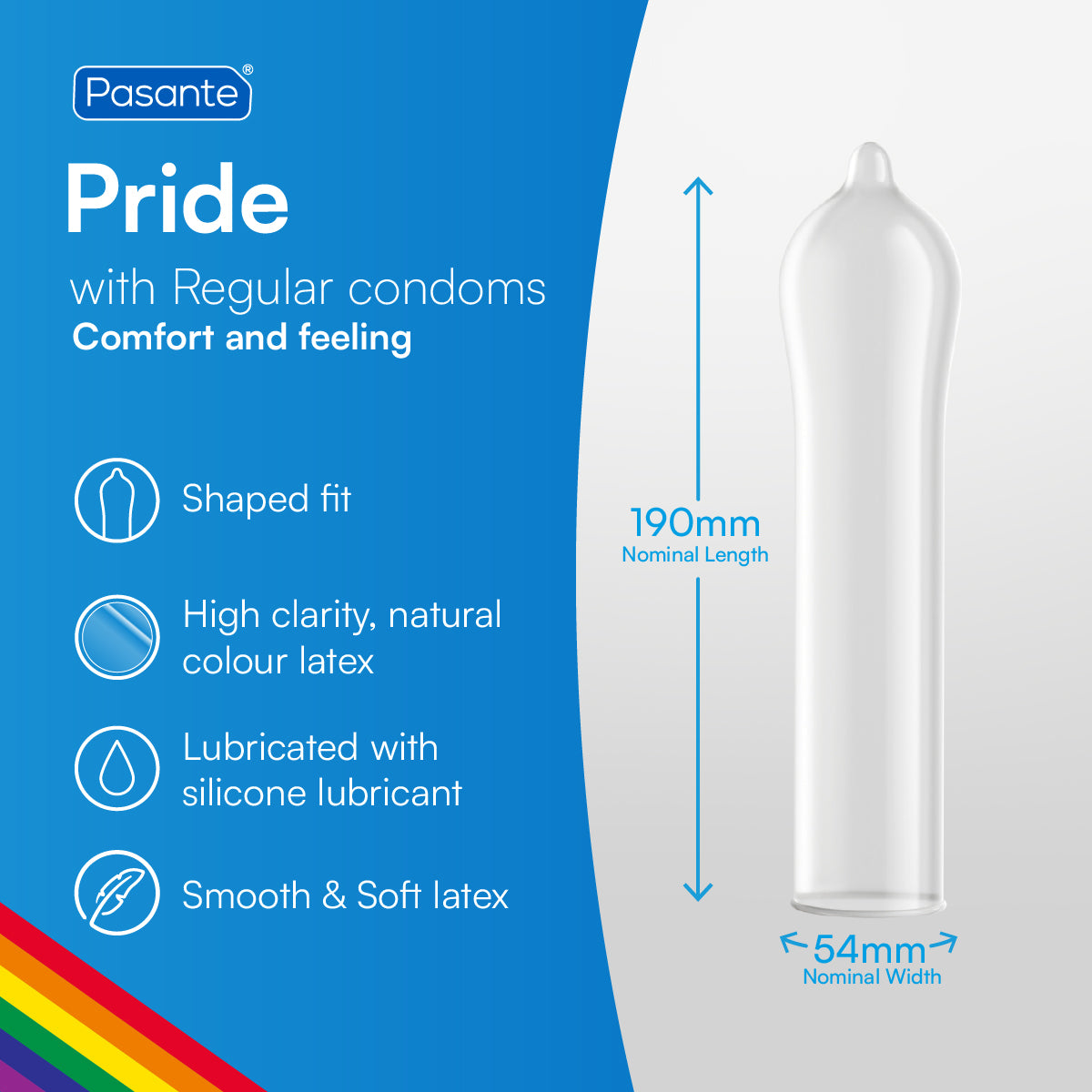 Pasante Themed coffret Pride préservatifs + lubrifiants