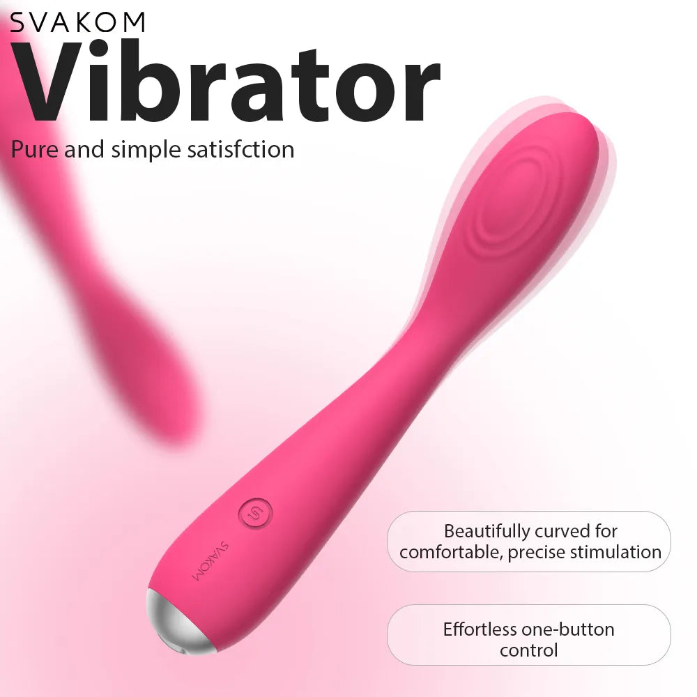 Svakom Iris vibromasseur clitoridien rouge prune