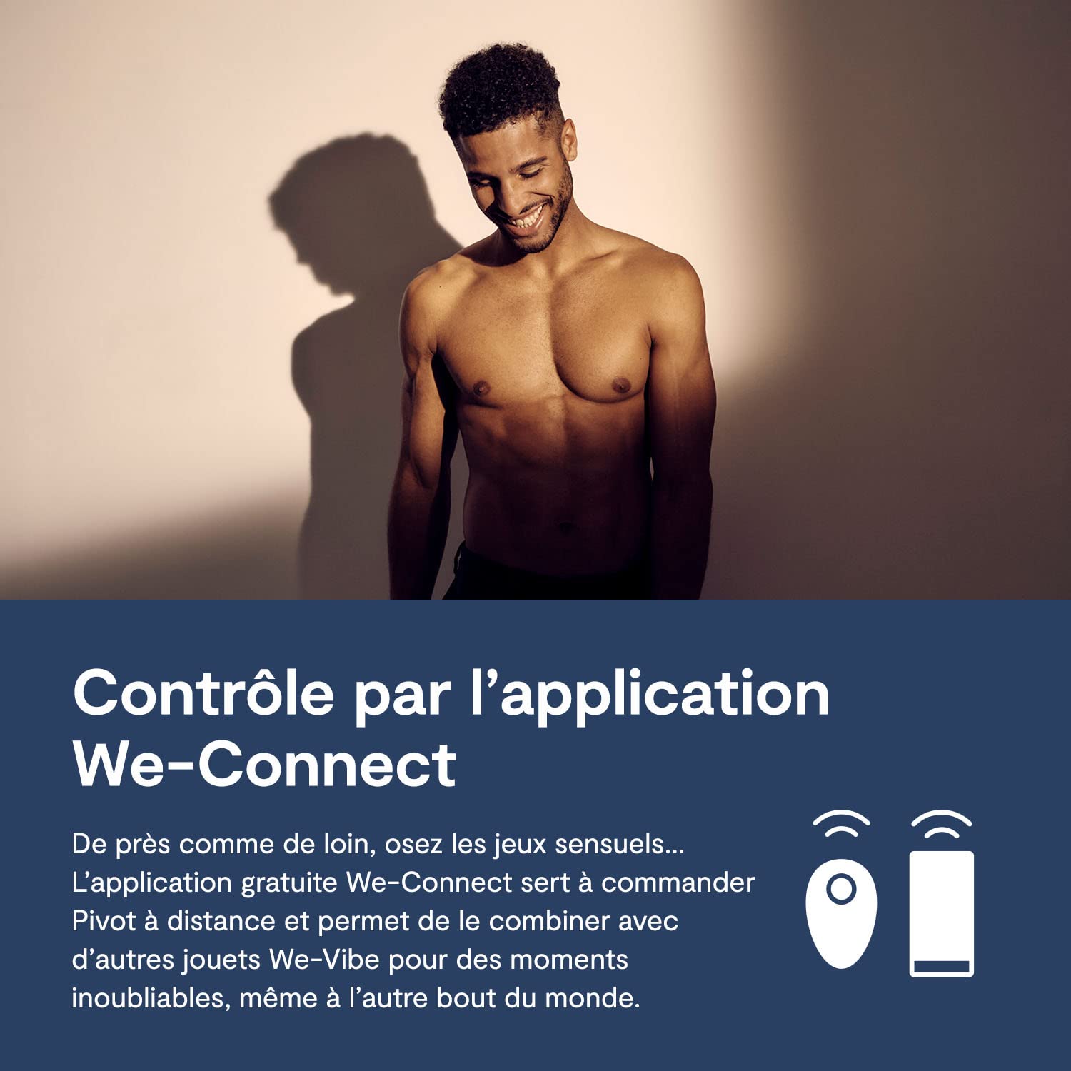 We-Vibe Pivot anneau pénis vibrant silicone connecté