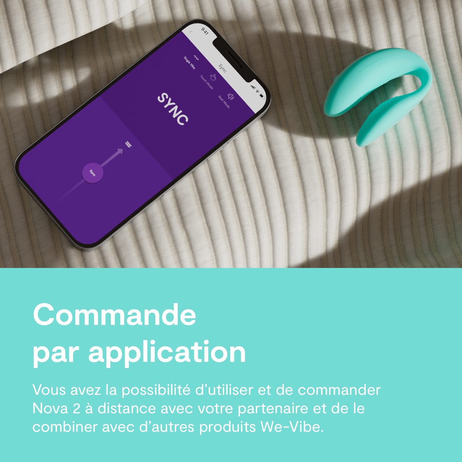 We-Vibe Anniversary Collection Sync + Touch vibromasseur couple coffret
