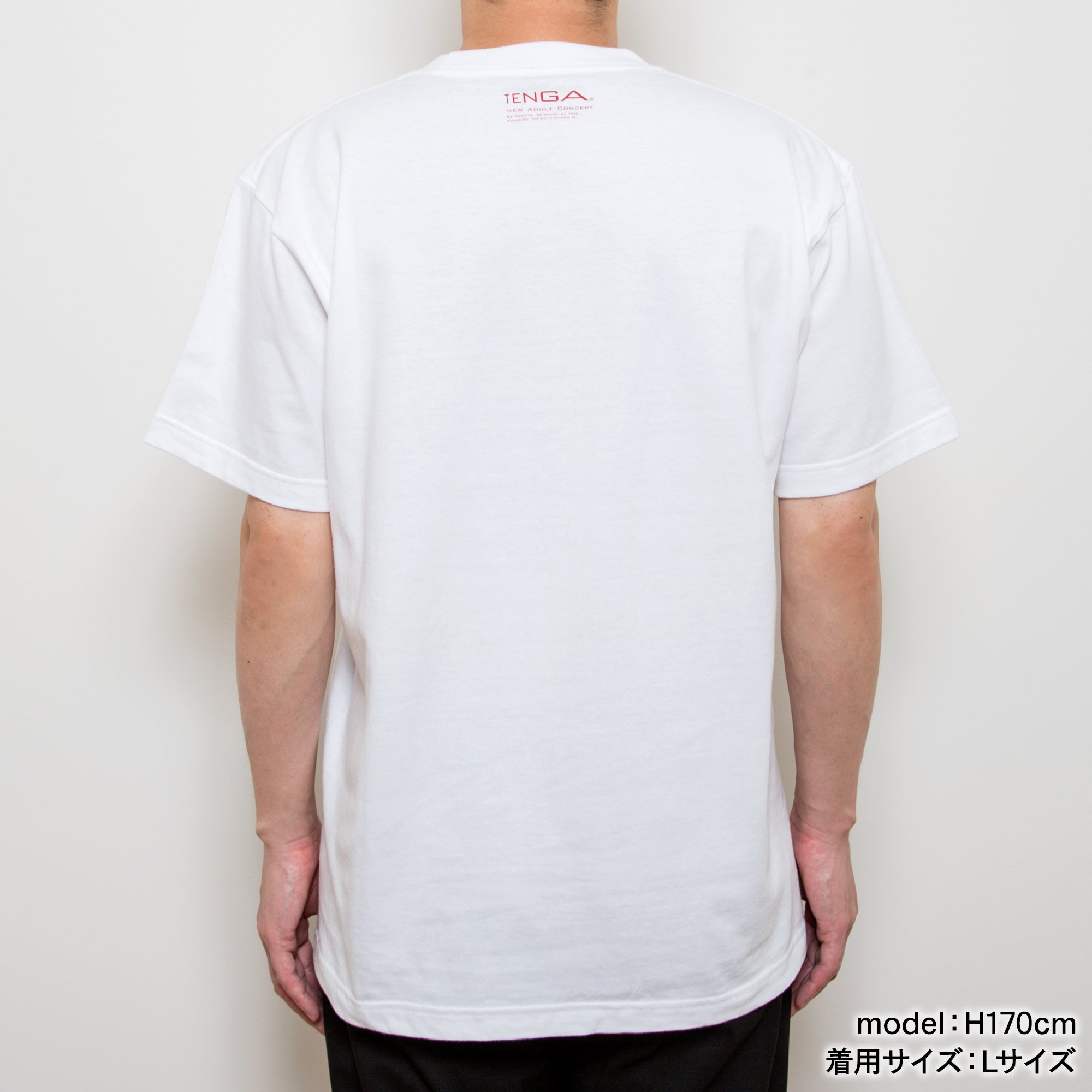 Tenga College T-SHIRT White t-shirt coton blanc M L XL